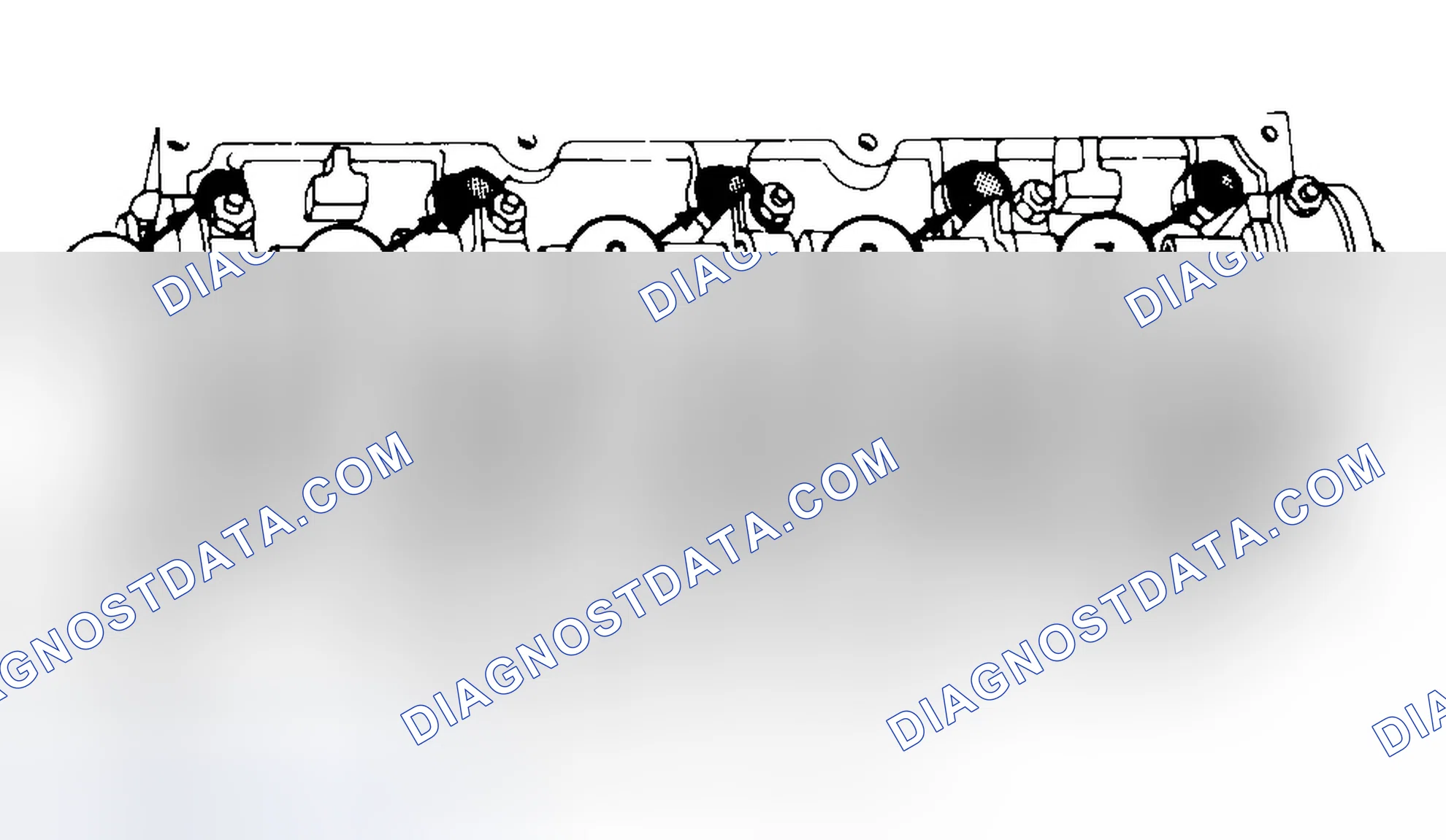 Scheme 7: Typical Cylinder Head Tightening or Loosening Sequence