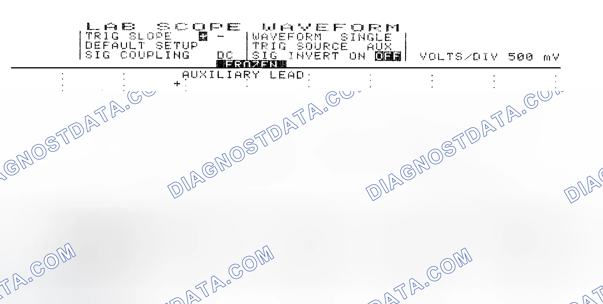 Scheme 14: Single Injector w/Excessive Current Flow - Current Pattern