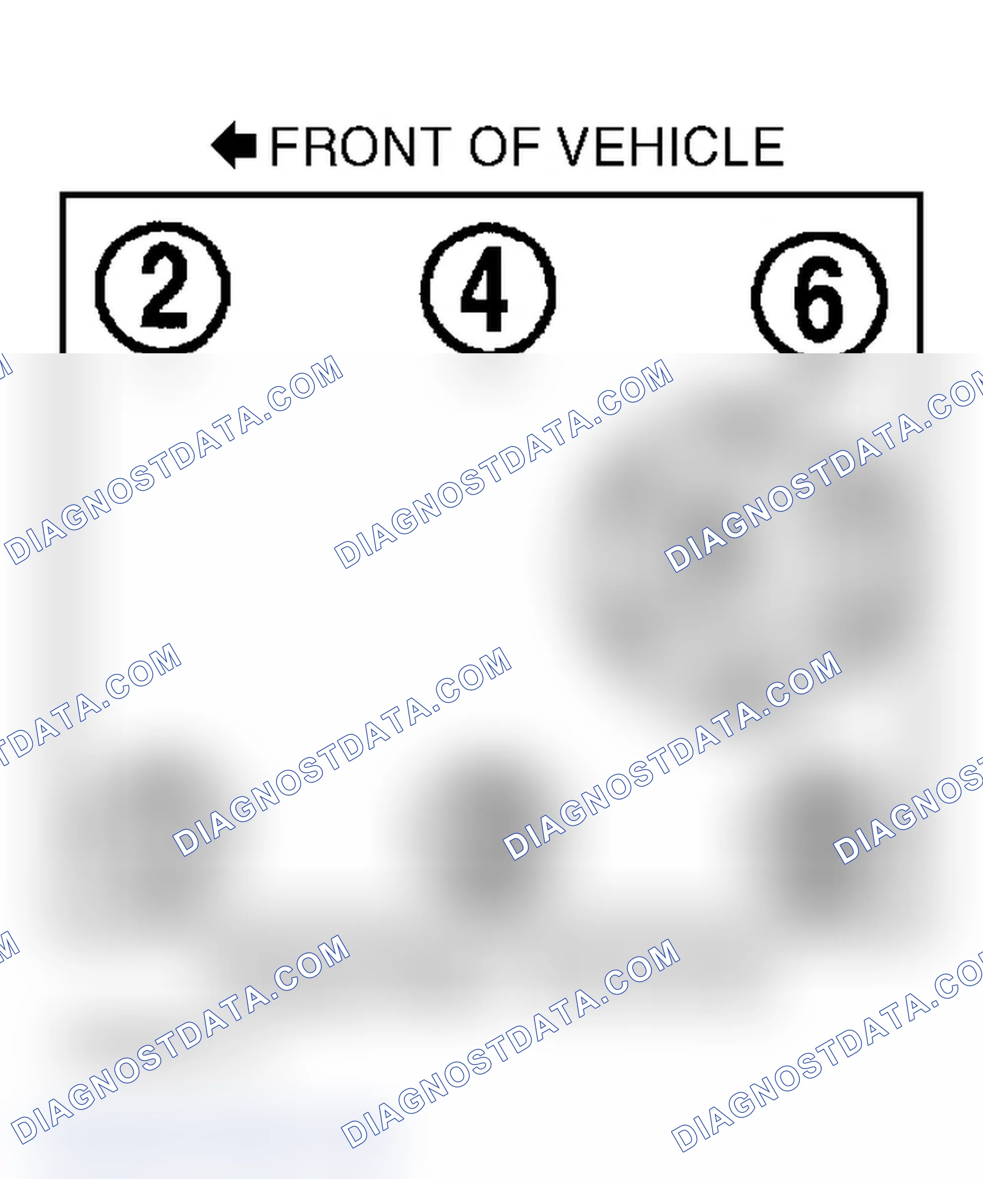 Scheme 5: Firing Order & Distributor Rotation 3.9L V6 (Dakota, Durango, Ram Pickup, Ram Van & Ram Wagon)