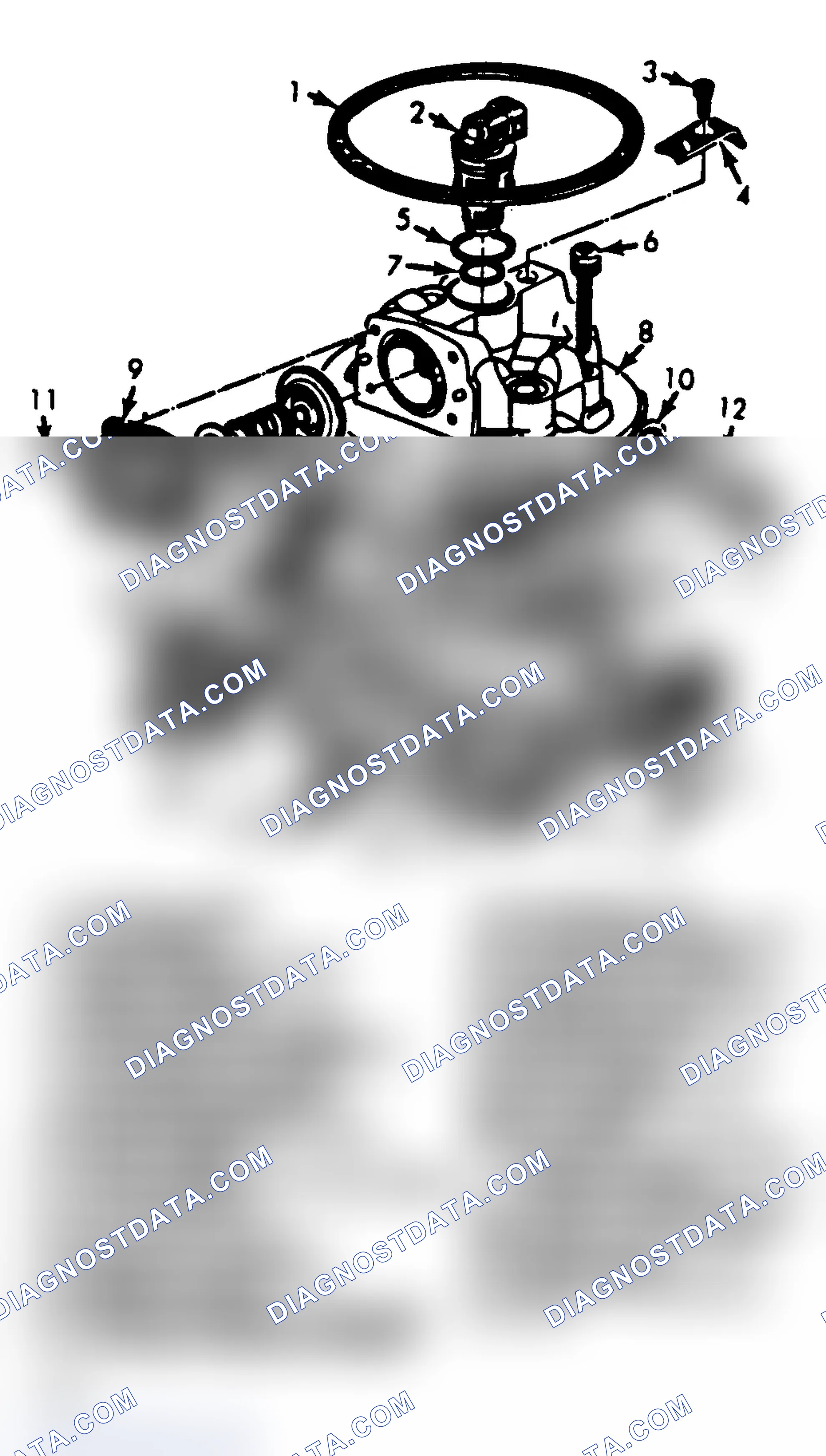 Scheme 9: Disassembly (Fuel Meter Assembly Model 700)
