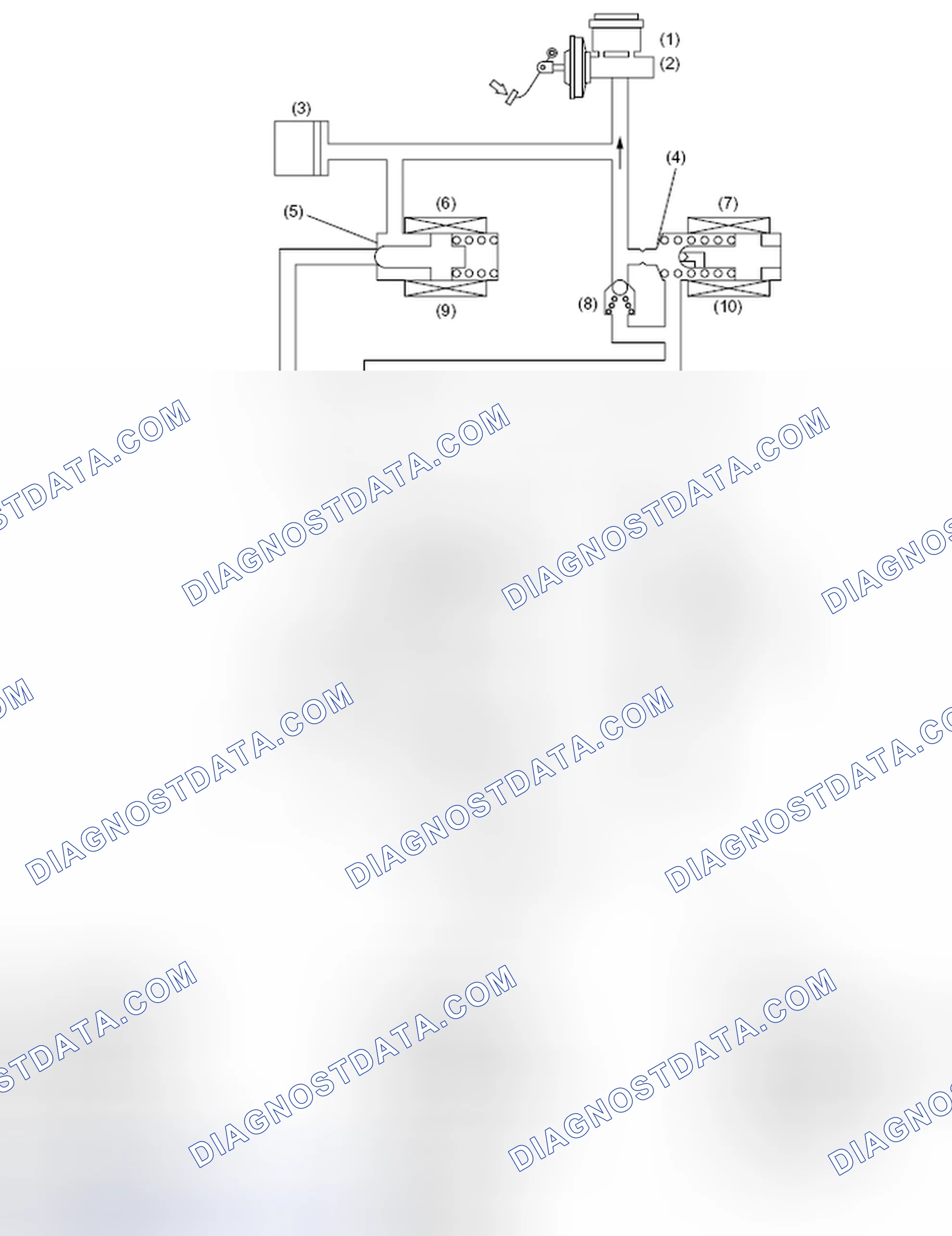Scheme 22: PRESSURE "HOLD" CONTROL WITH BRAKE PEDAL DEPRESSED