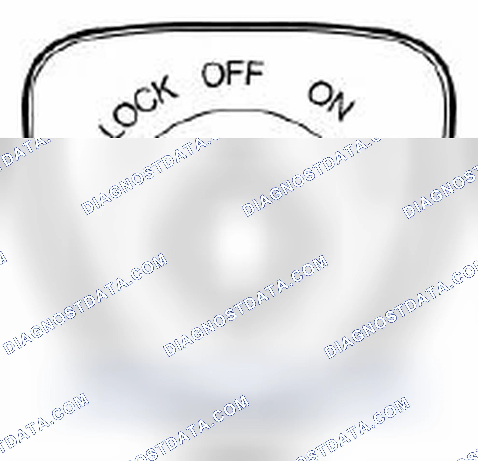 Scheme 20: Key cannot be turned from OFF to LOCK