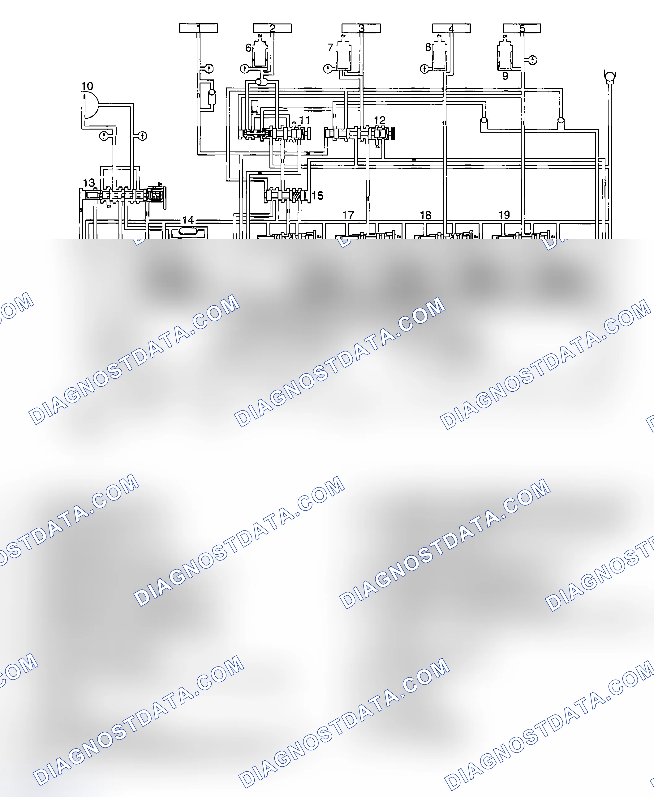 Scheme 2115: HYDRAULIC CIRCUIT