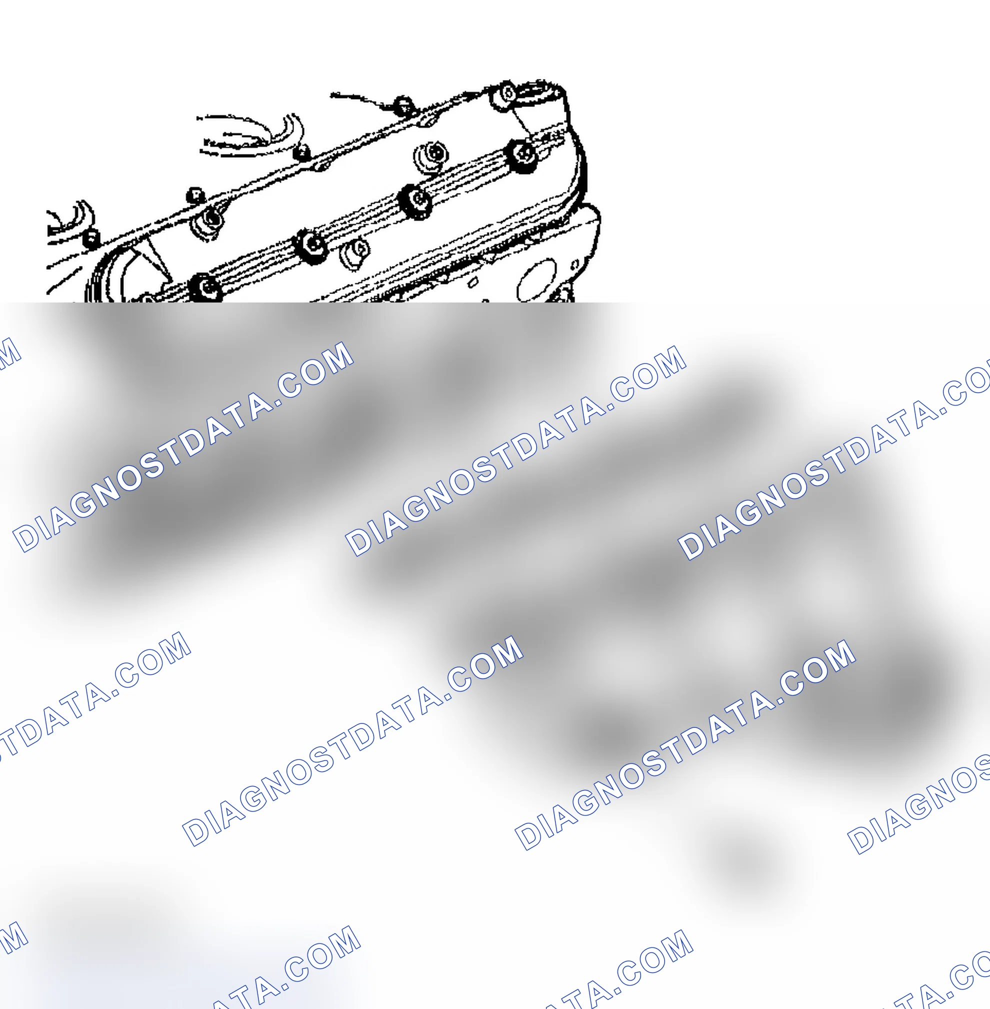 Scheme 428: Exhaust Manifold Removal - Left
