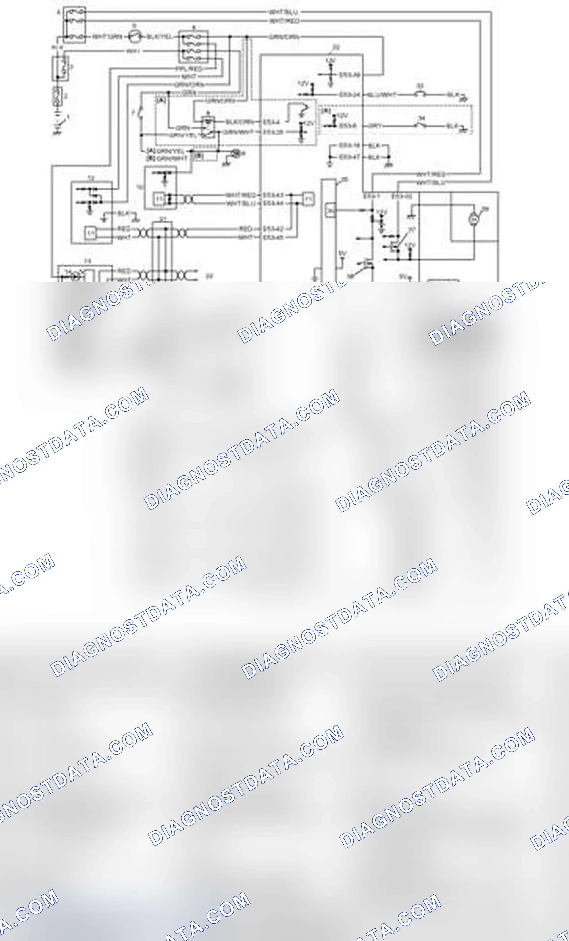 Scheme 6: Electronic Stability Program Wiring Circuit Diagram