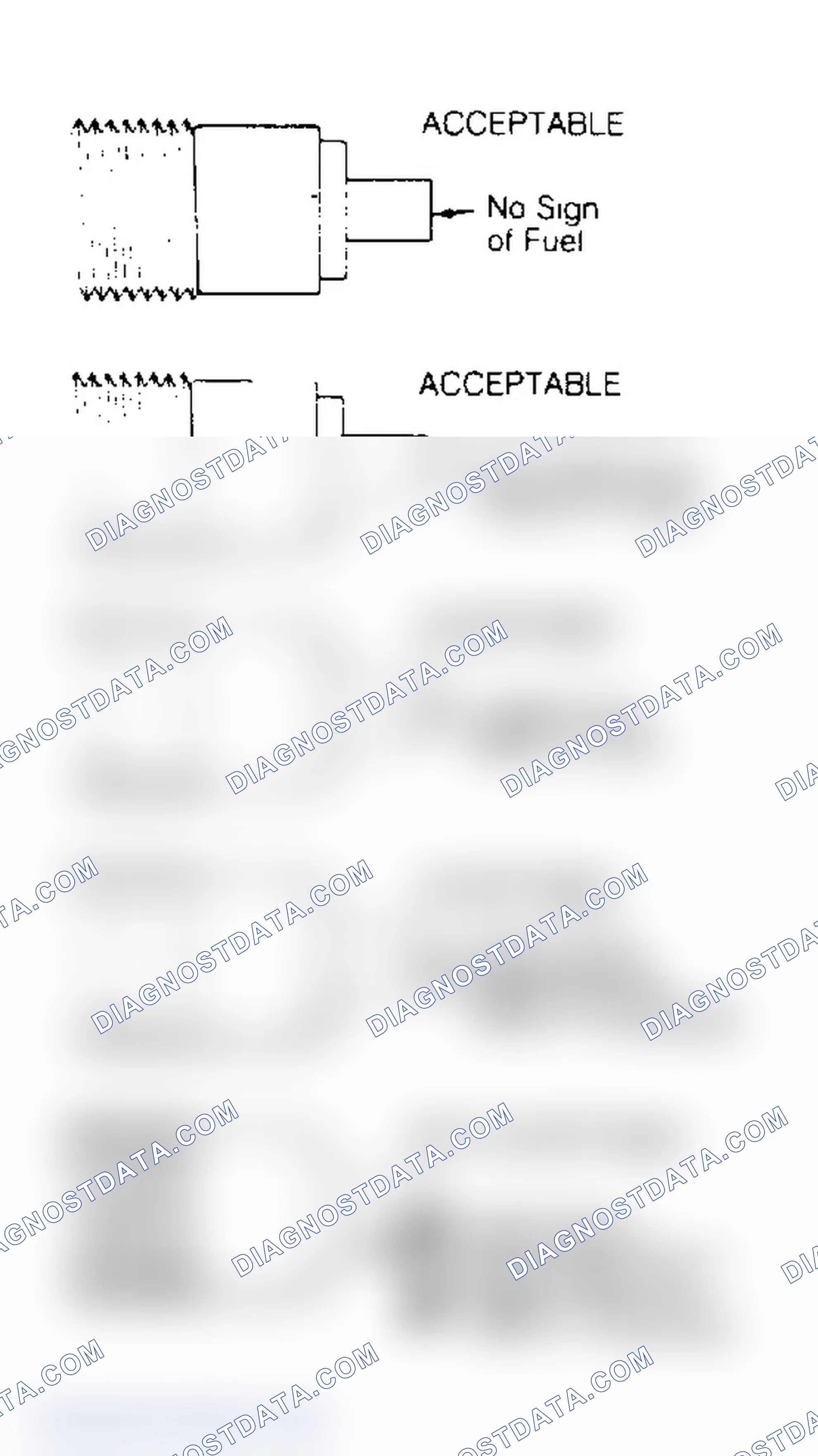 Scheme 34: Nozzle Leakage Test A drop of test fluid may form but not drop off within 10 seconds.