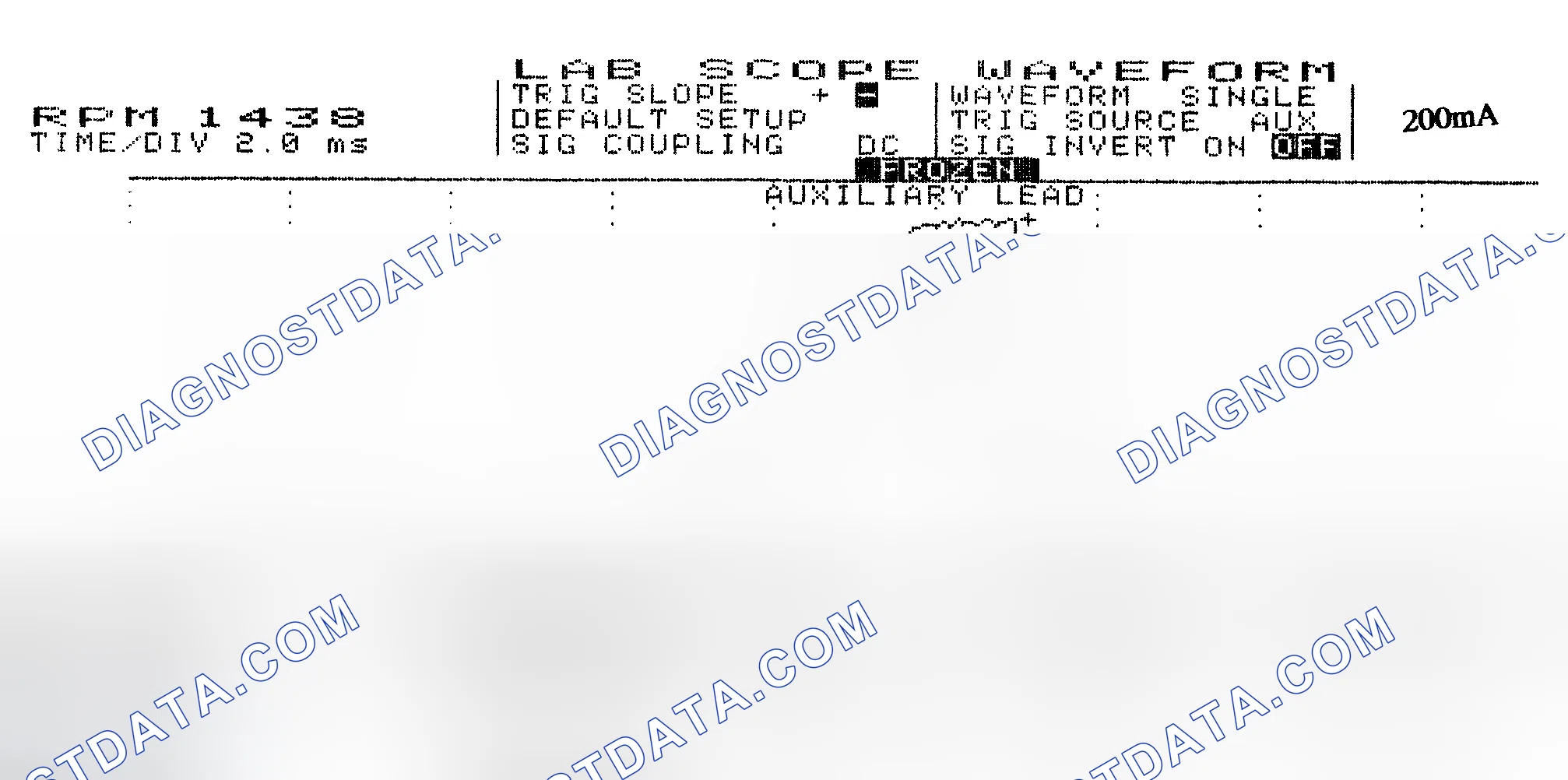 Scheme 15: Single Injector w/Normal Current Flow - Current Pattern