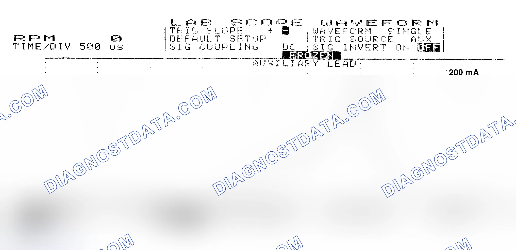 Scheme 17: Single Injector w/Normal Current Flow - Current Pattern