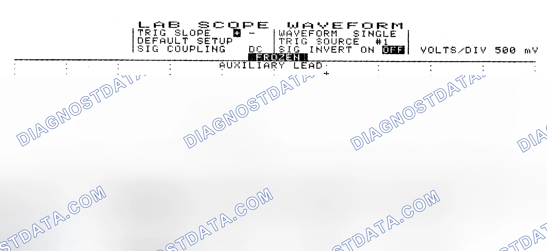 Scheme 10: Single Injector w/Excessive Current Flow - Current Pattern