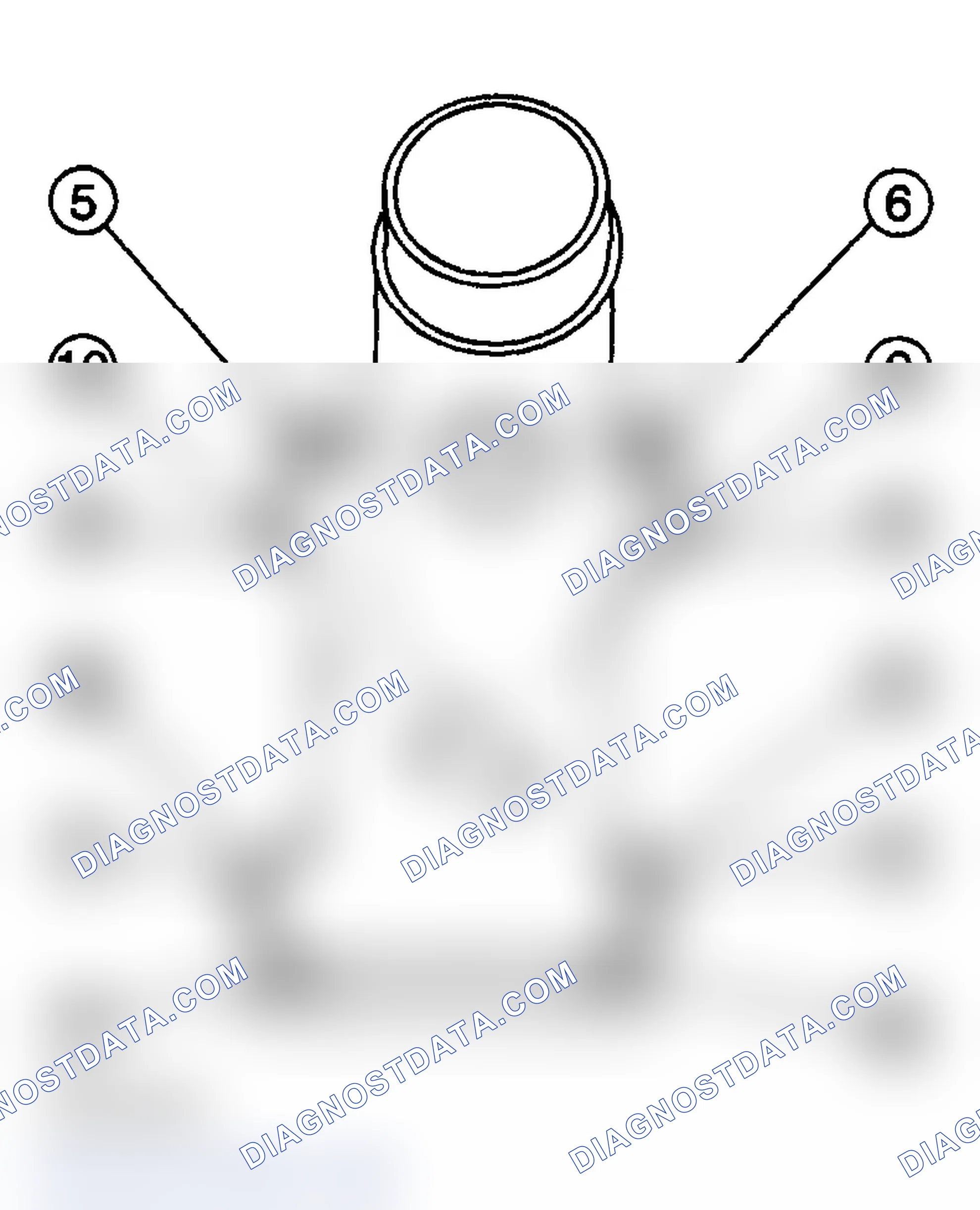 Scheme 1049: Intake Manifold Tube Installation (California Emissions)