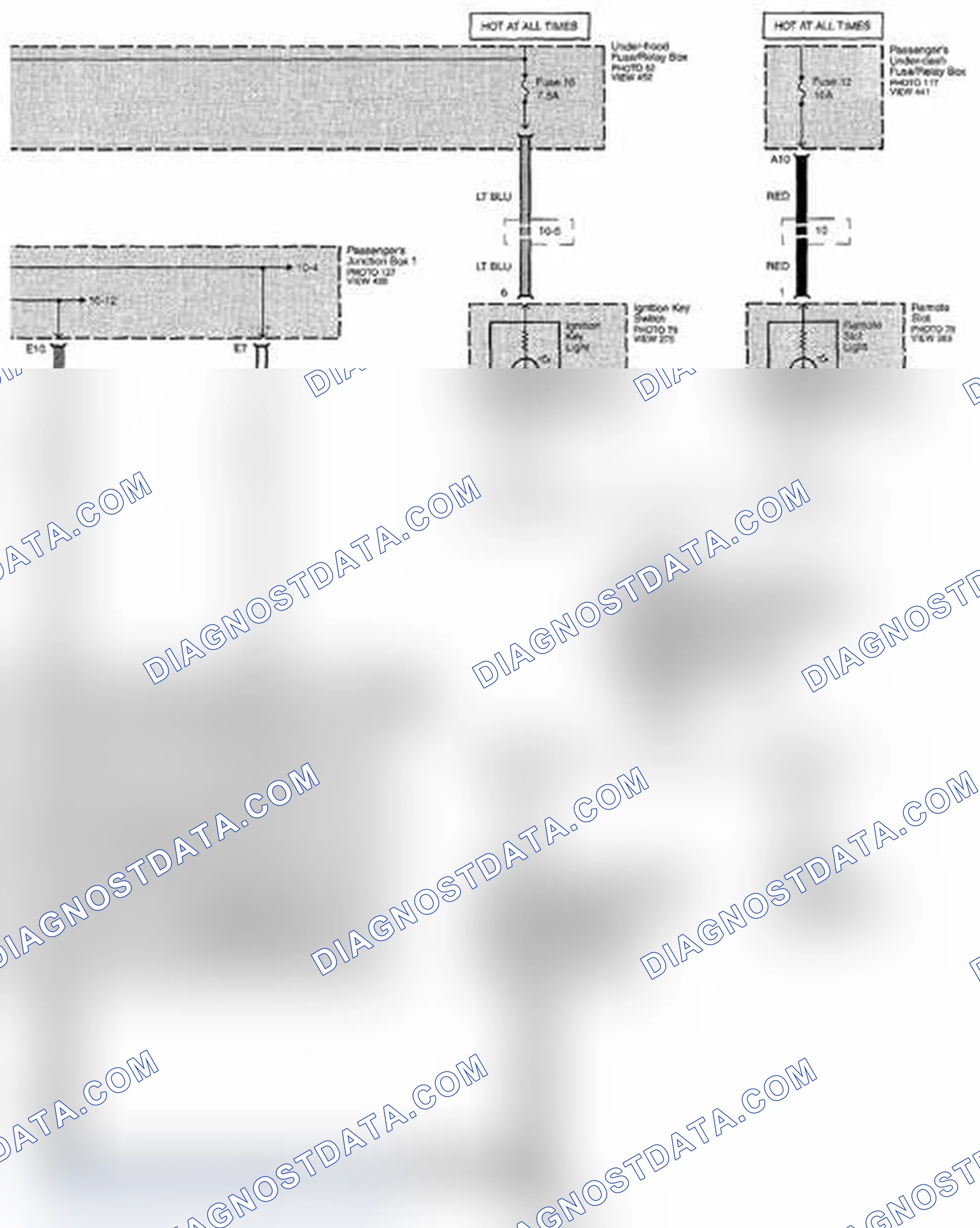 Scheme 186: Power, Grounds, And Diagnostics Circuit Diagram (Page 50-1)