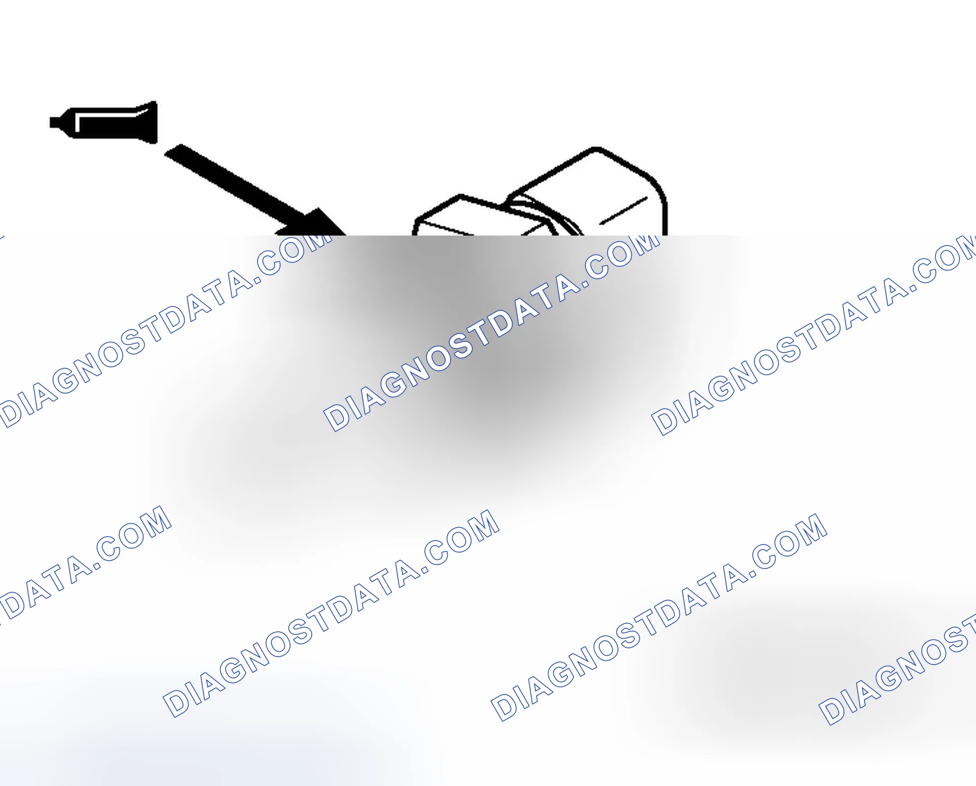 Scheme 624: >> B << SEALANT APPLICATION TO ENGINE COOLANT TEMPERATURE SENSOR