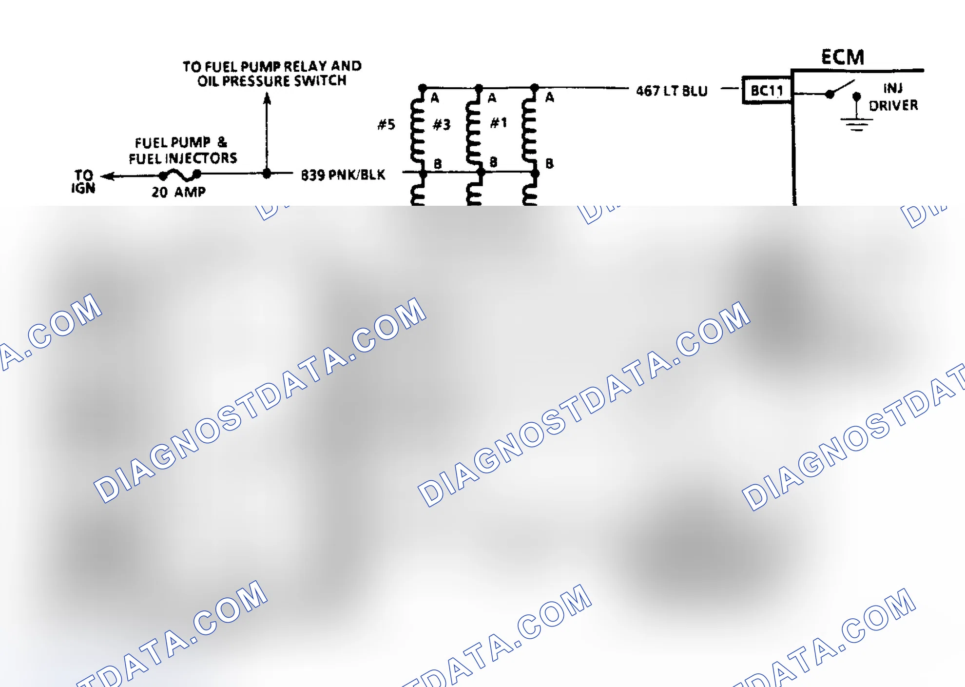 Scheme 438: Chart C4H2 Schematic, C3I Misfire Under Load ("N" Body)
