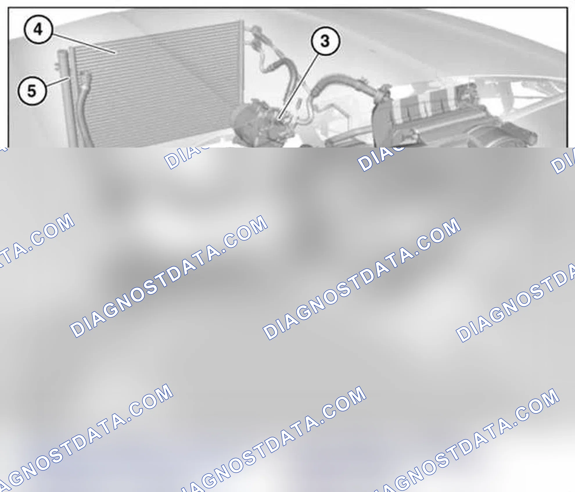 Scheme 93: 64 00.. Overview of heater - A/C system components