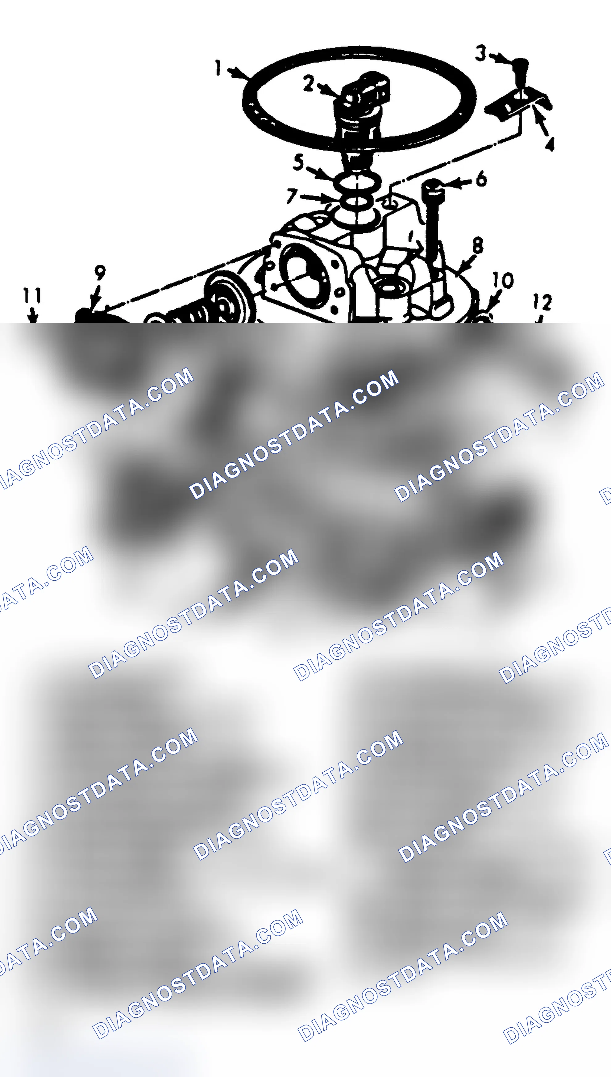 Scheme 9: Disassembly (Fuel Meter Assembly Model 700)