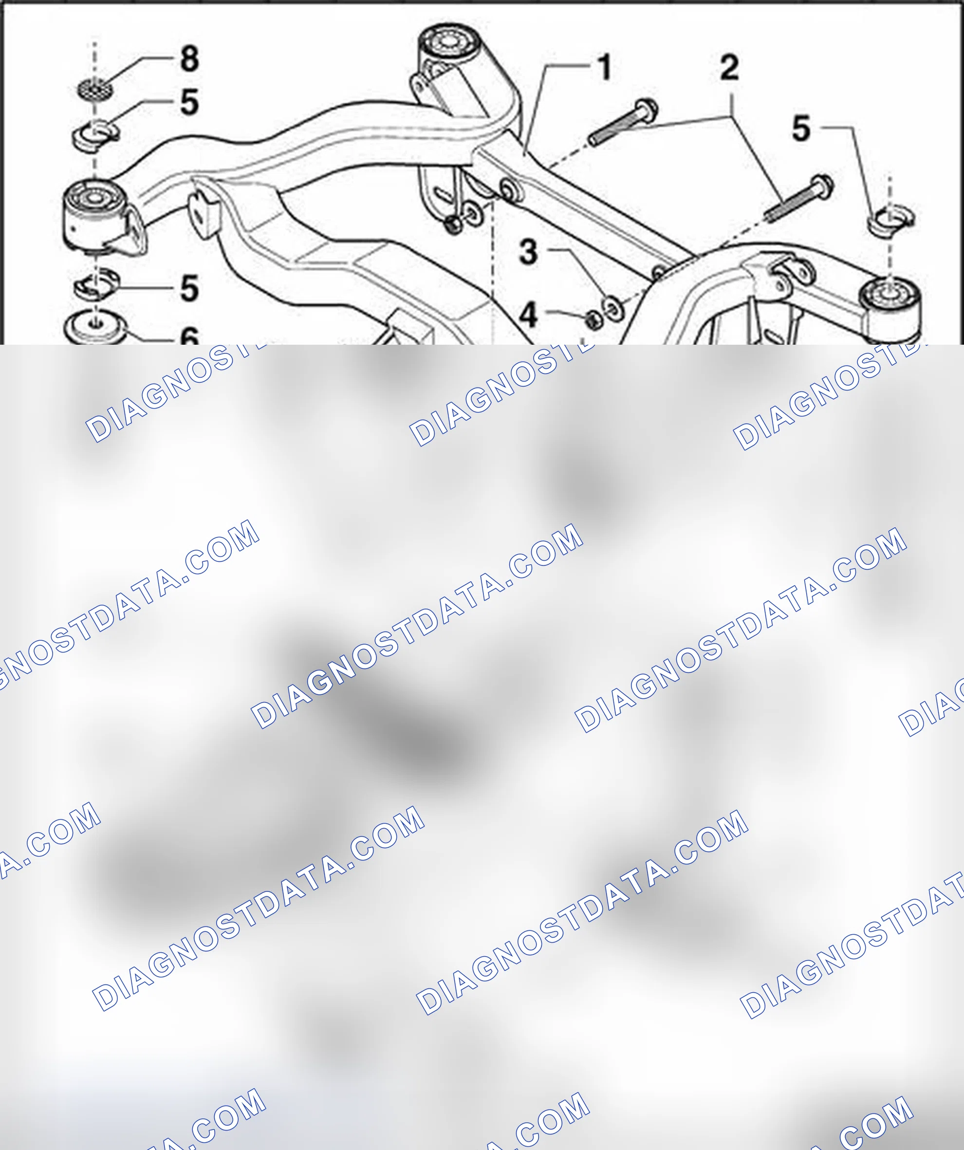 Scheme 233: Part II, Subframe - all wheel drive