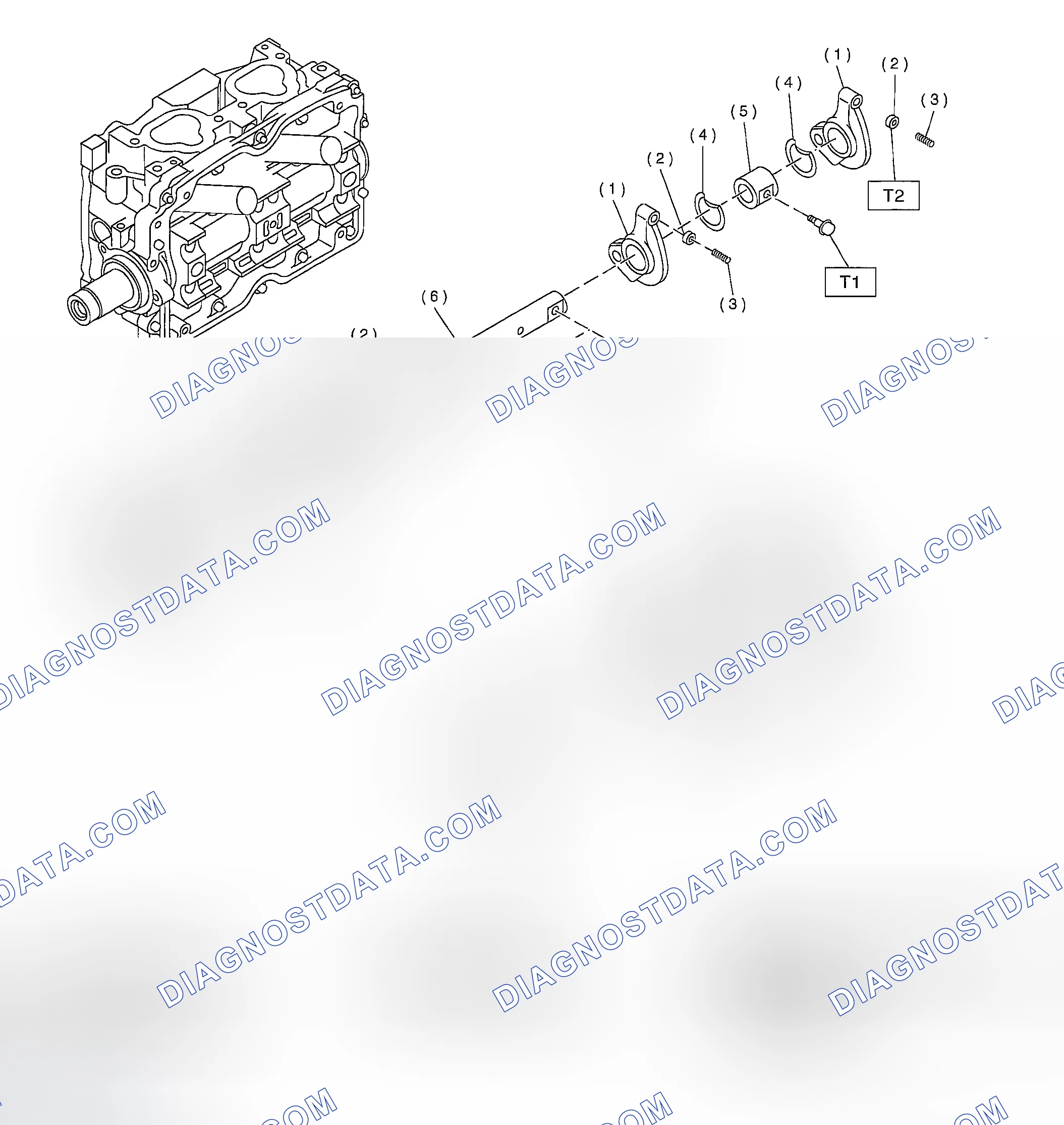 Scheme 18: VALVE ROCKER ASSEMBLY
