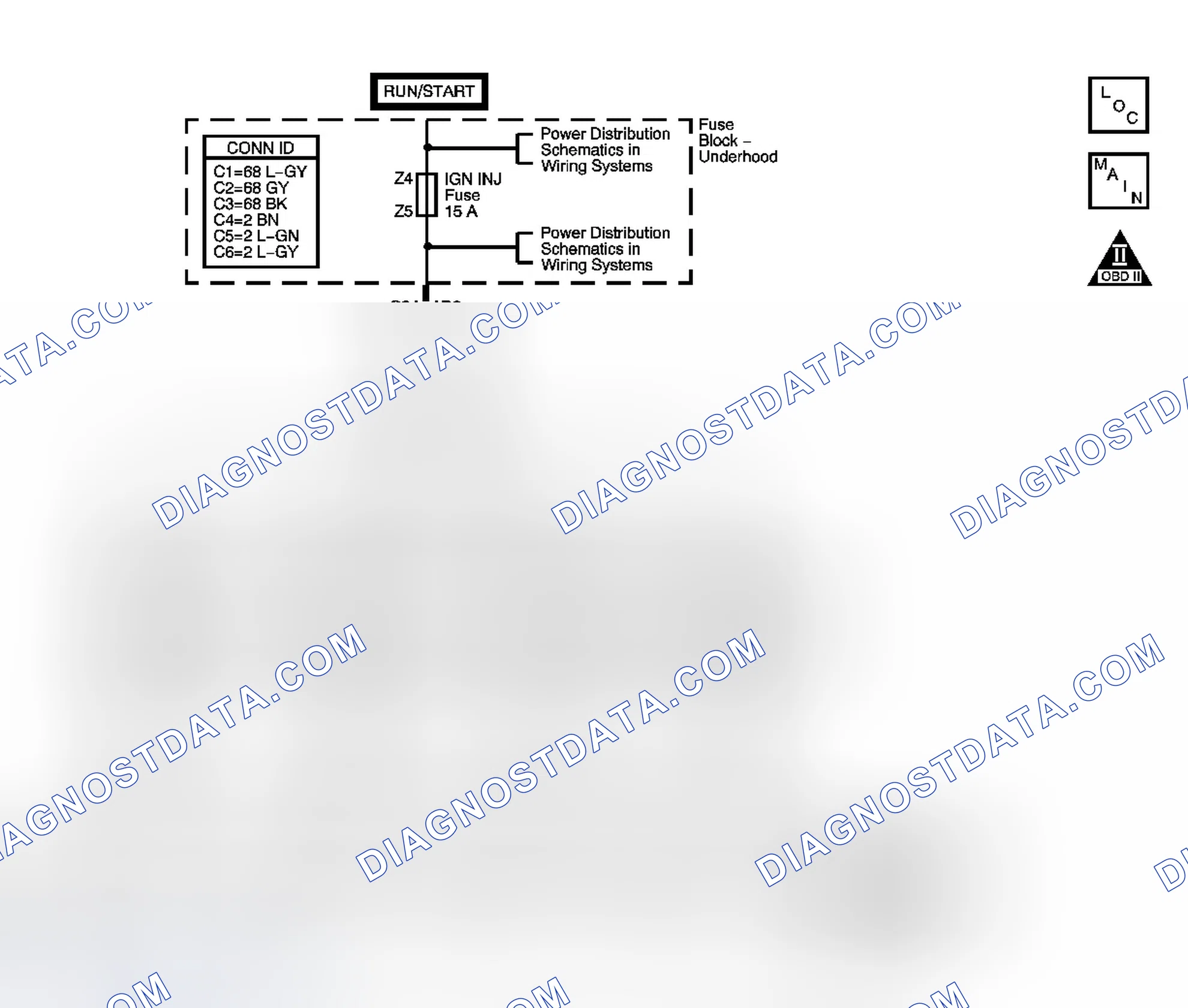 Scheme 116: Fuel Injector Circuit Diagnosis