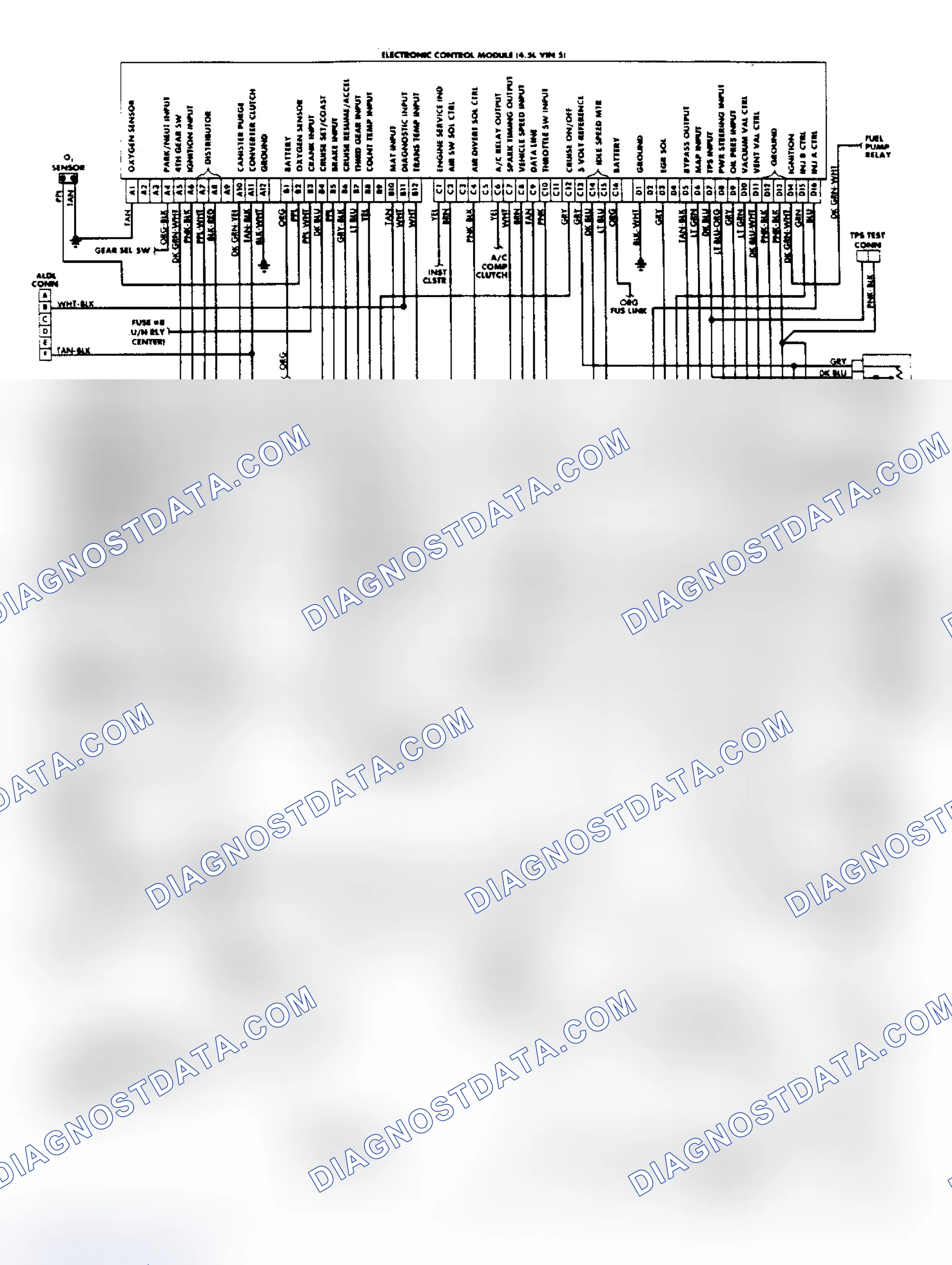 Scheme 111: 1988 Eldorado & Seville Wiring Diagram