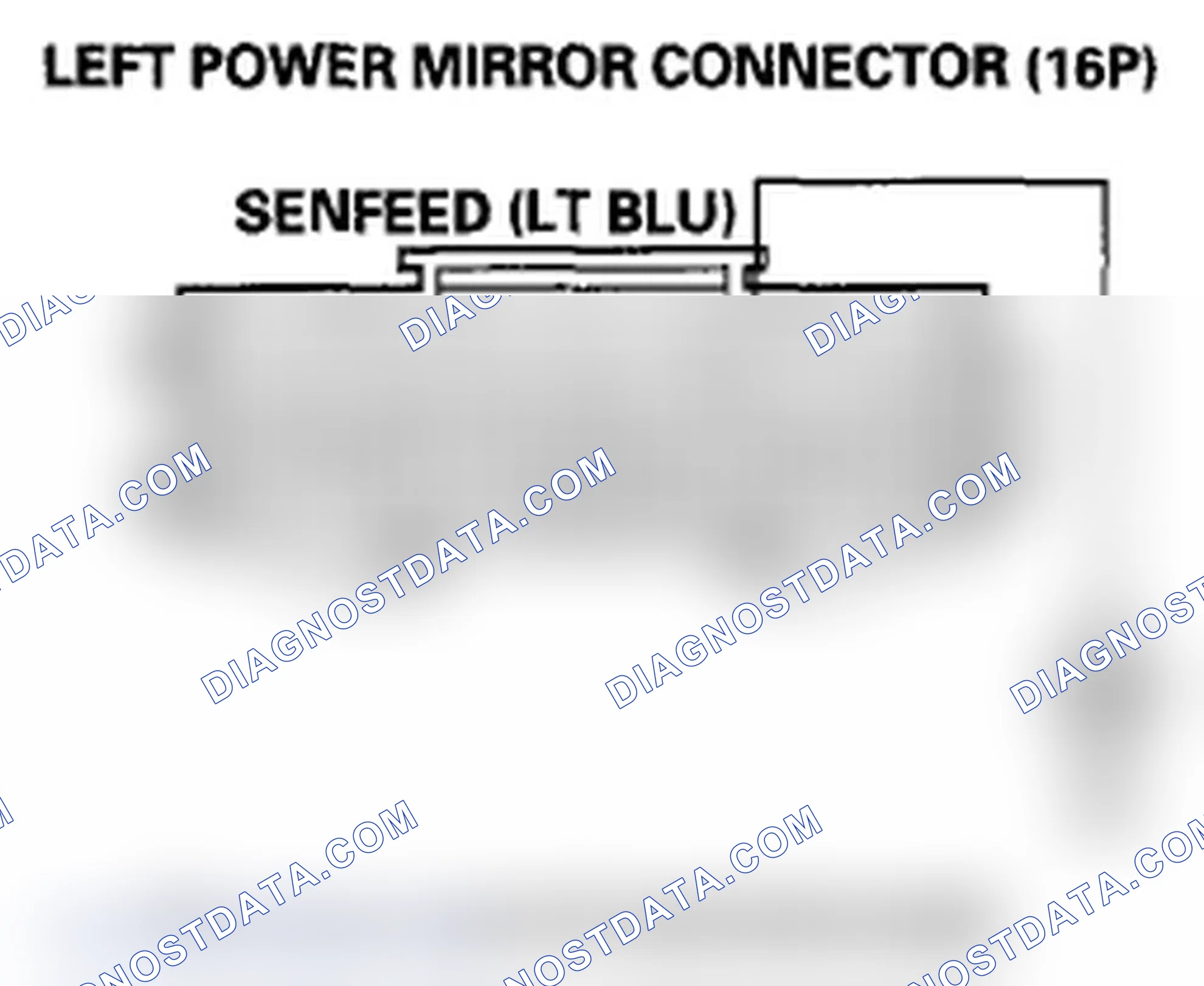 Scheme 44: DTC B1830: Left Mirror Position Sensor Malfunction