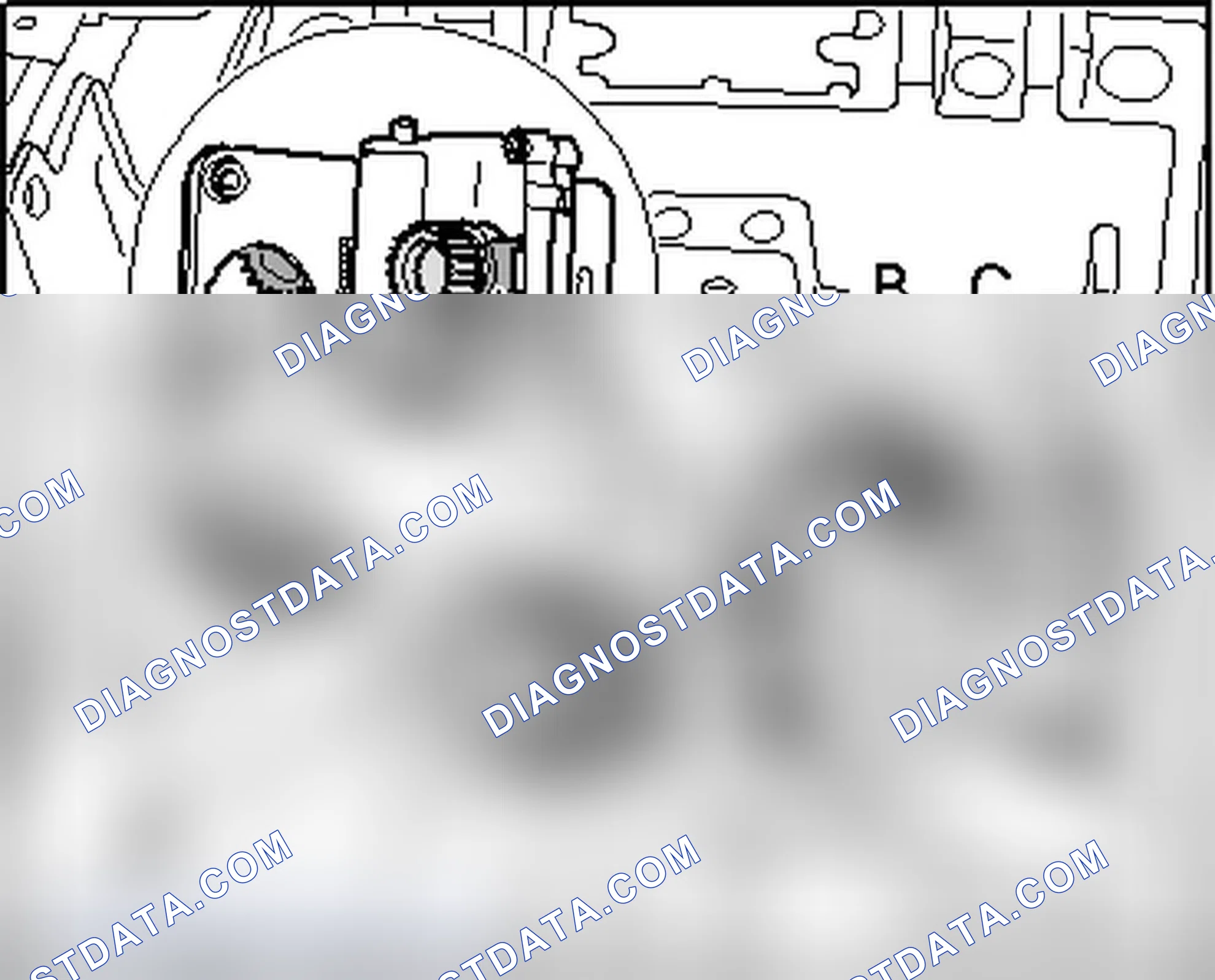 Scheme 119: LEFT REAR UPPER BODY VENT MOTOR -V315
