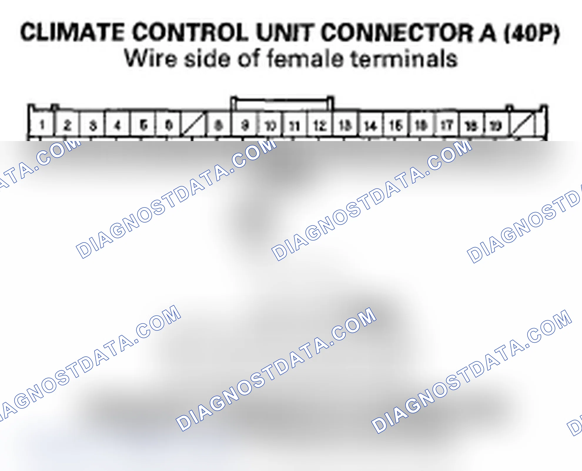 Scheme 52: DTC B1229 or DTC indicator E and AUTO: An Open in the Sunlight Sensor Circuit