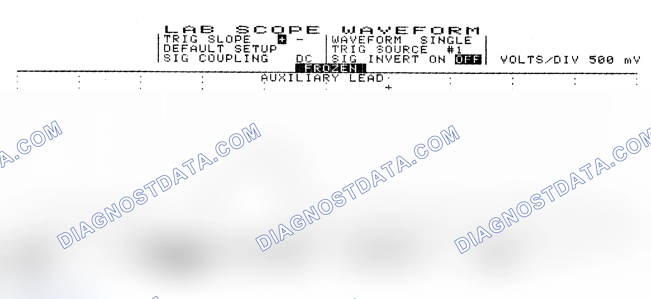 Scheme 10: Single Injector w/Excessive Current Flow - Current Pattern