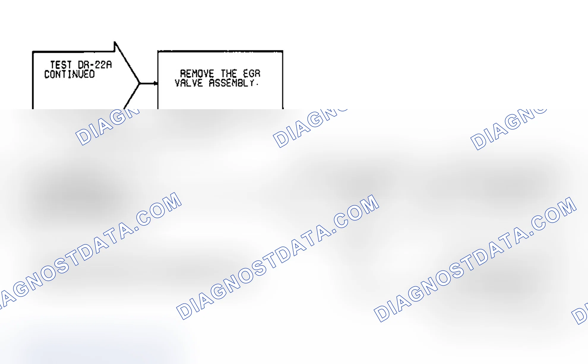 Scheme 652: Test DR-22A Code 32, (5 of 5) EGR System Failure