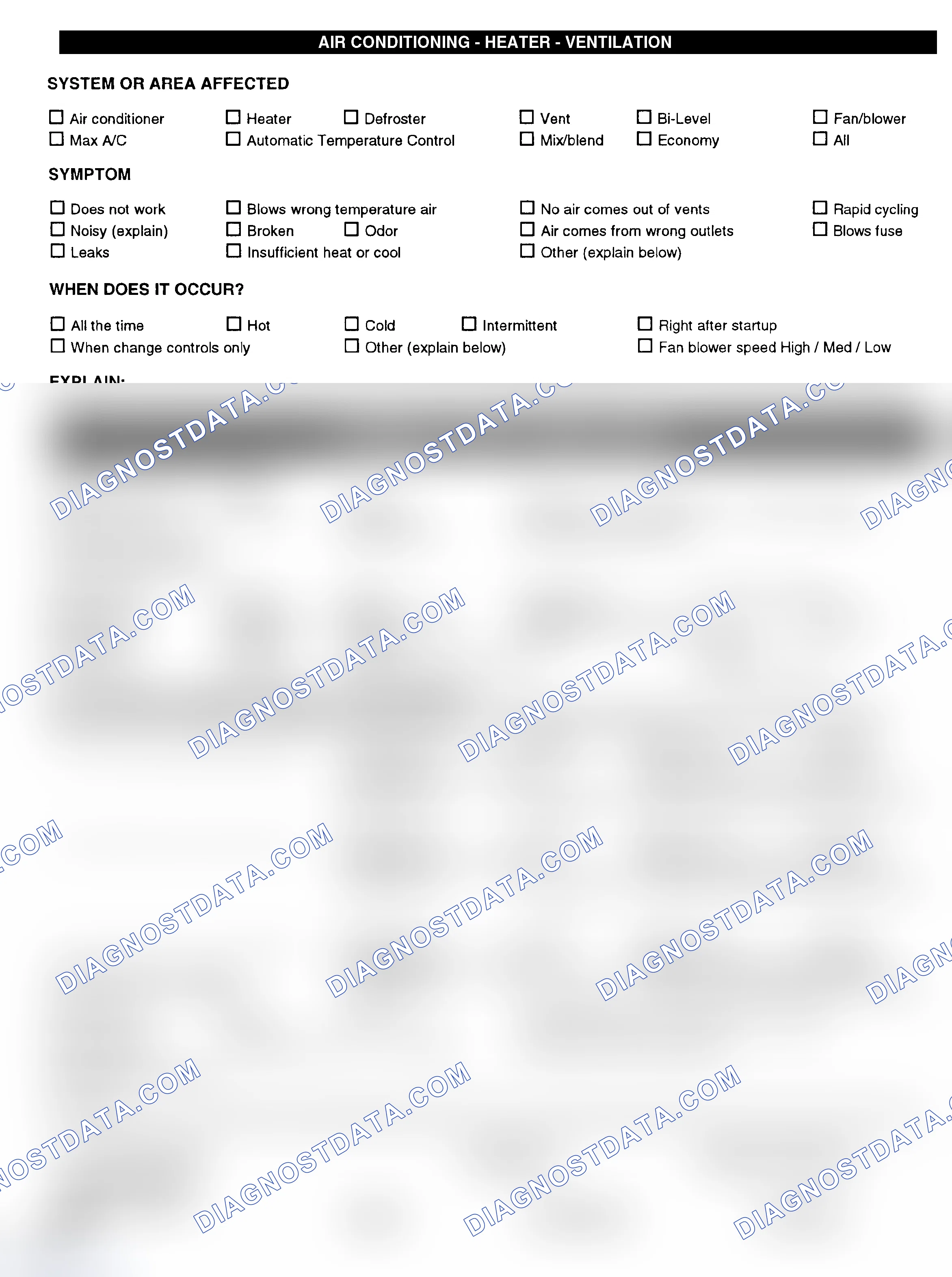 Scheme 4: Symptom Check List - Page 3