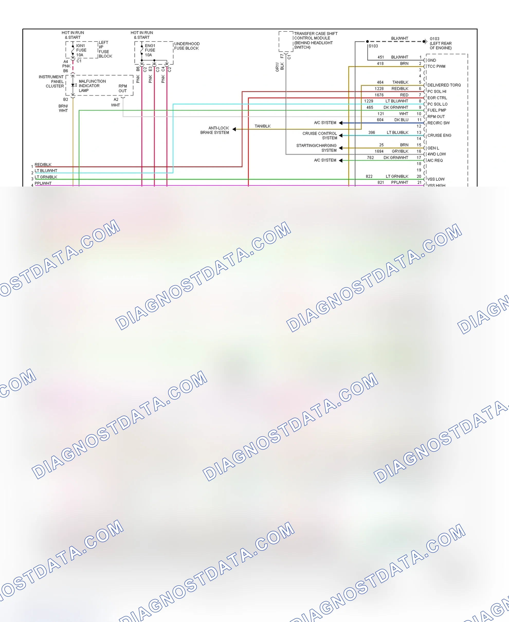 Scheme 37: PCM Wiring Diagram (Avalanche, Sierra, Silverado, Suburban, Tahoe, Yukon & Yukon XL - 4.8L & 5.3L - With Isolated Ground HO2S - 5 Of 5)