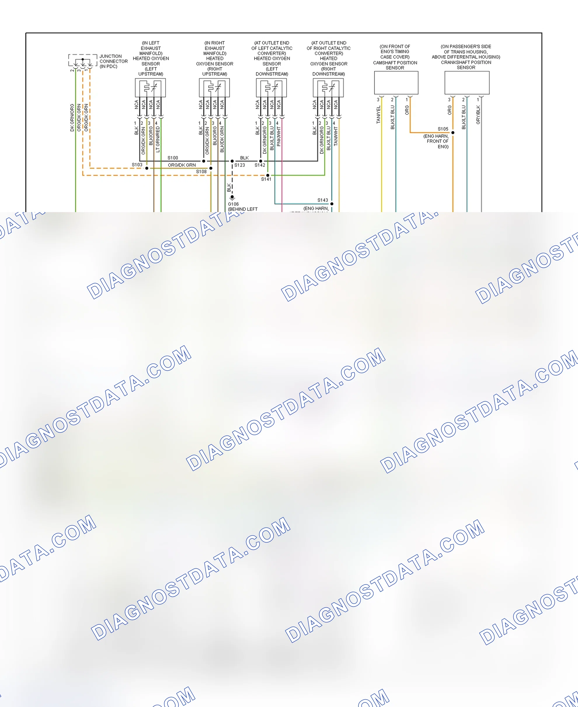 Scheme 23: PCM Wiring Diagram (Concorde & Intrepid - 2.7L - 2 Of 3)