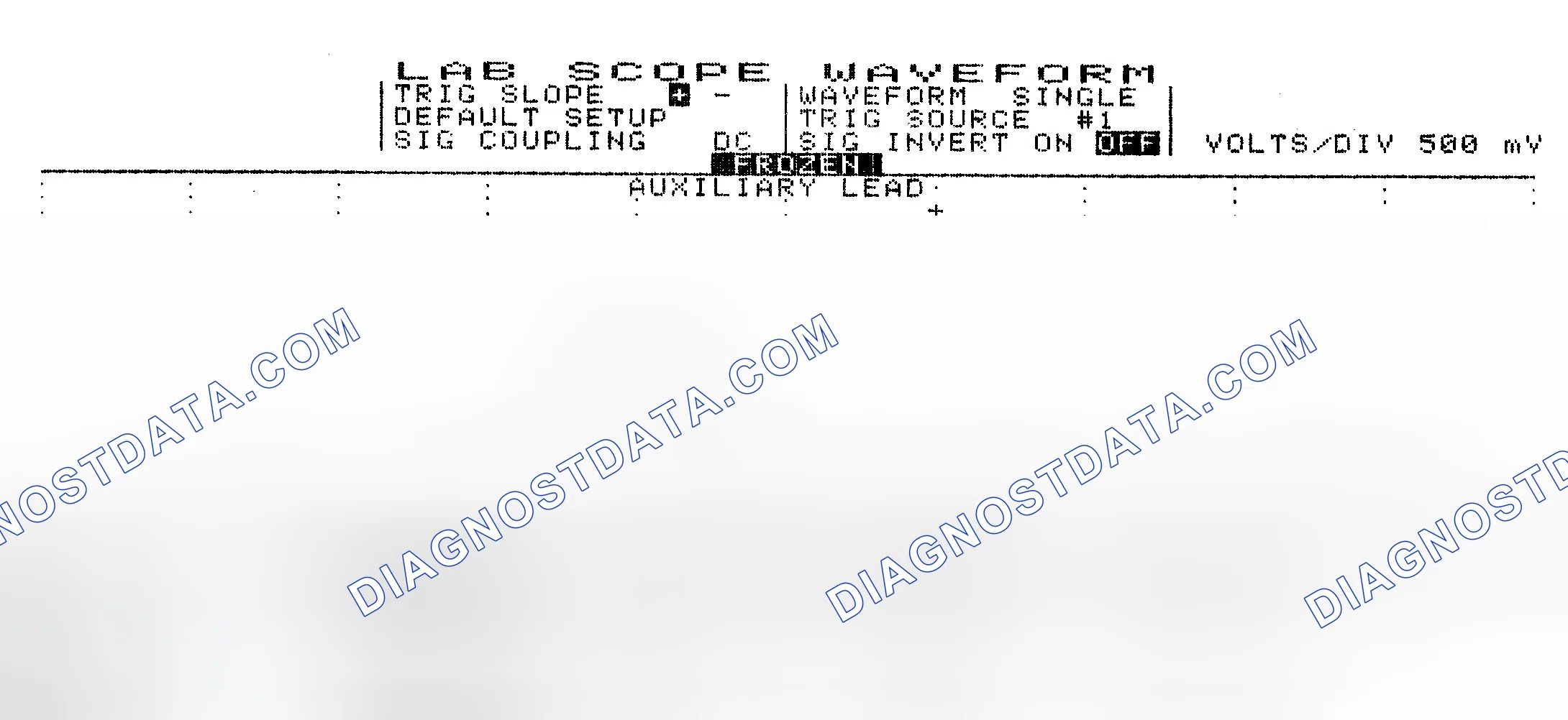 Scheme 10: Single Injector w/Excessive Current Flow - Current Pattern
