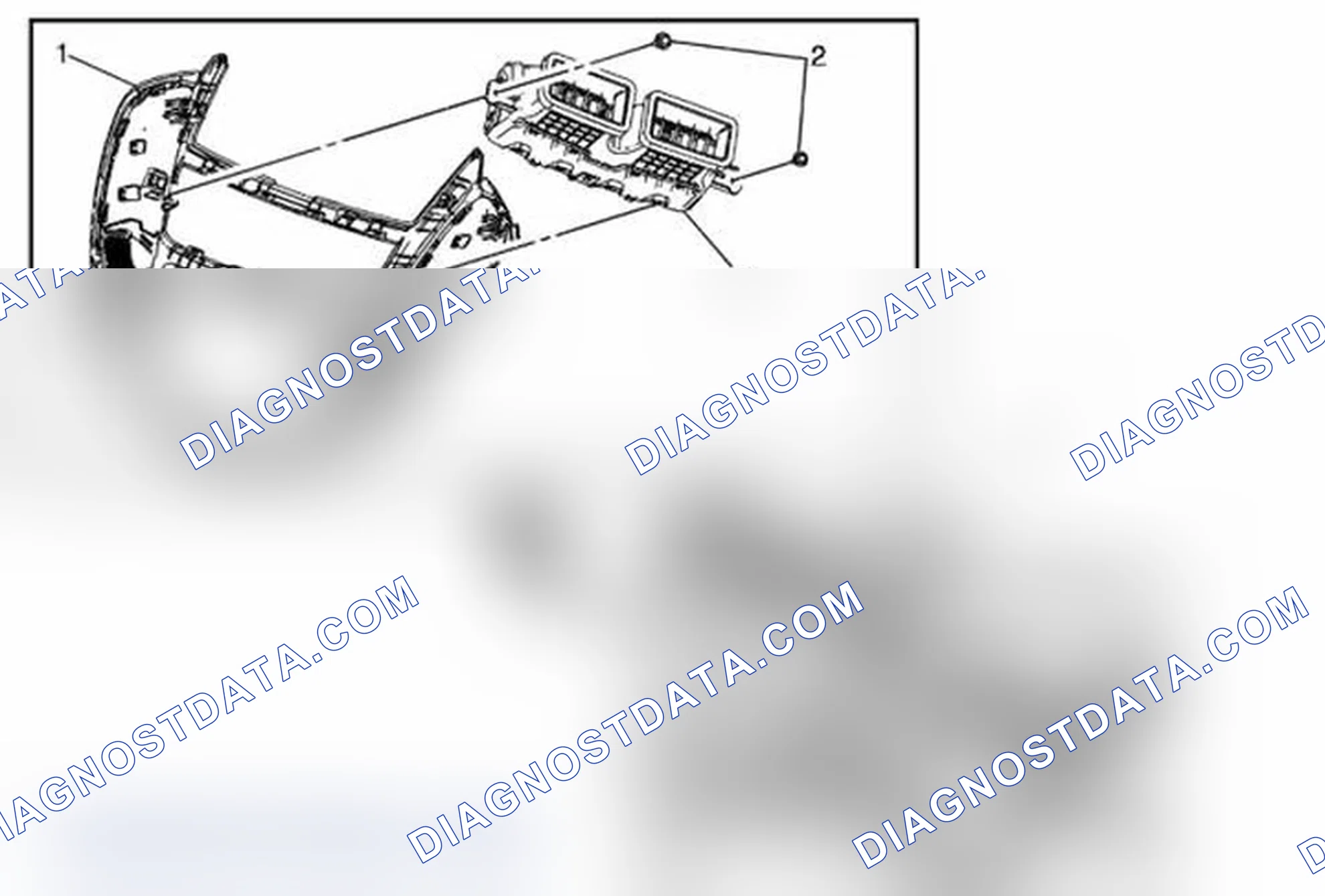 Scheme 43: Instrument Panel Center Air Outlet Replacement (Trax)