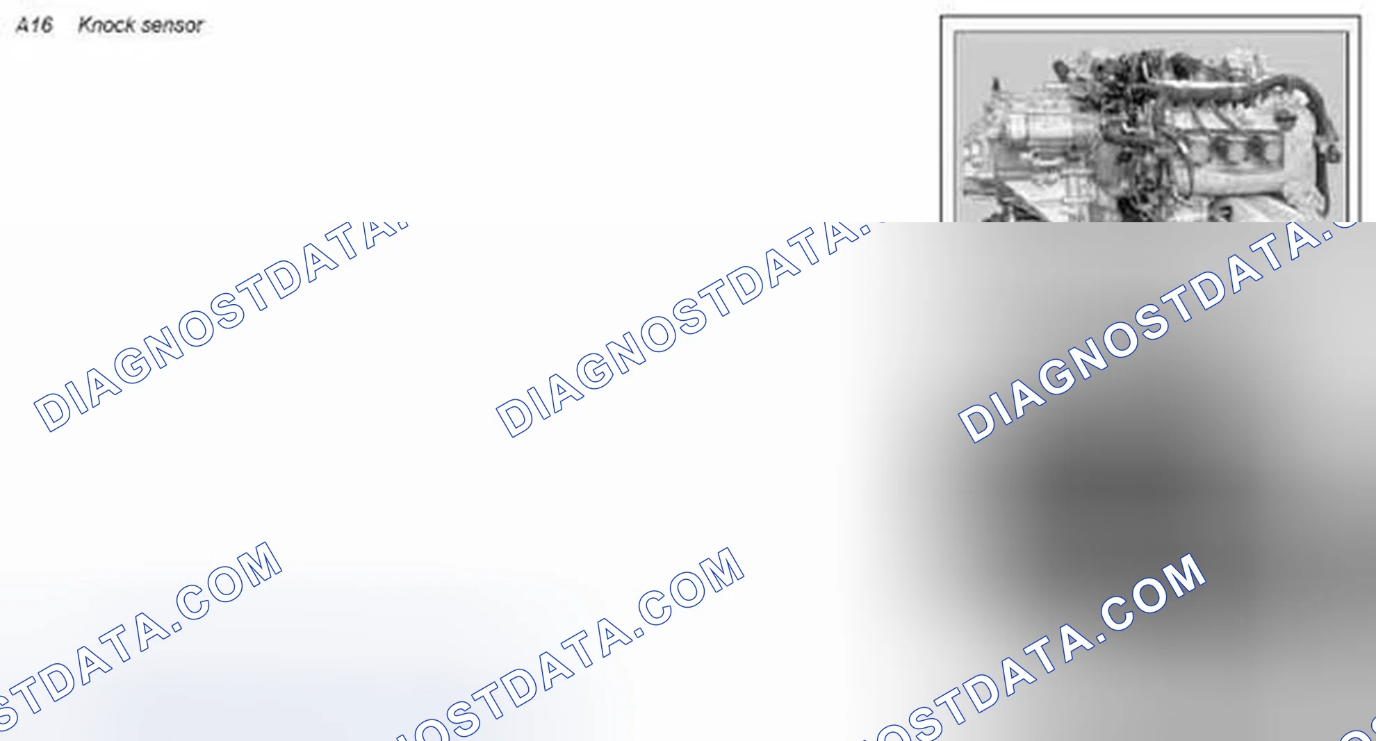 Scheme 50: Component description for the knock sensor - GF07.04-P-6030MCC