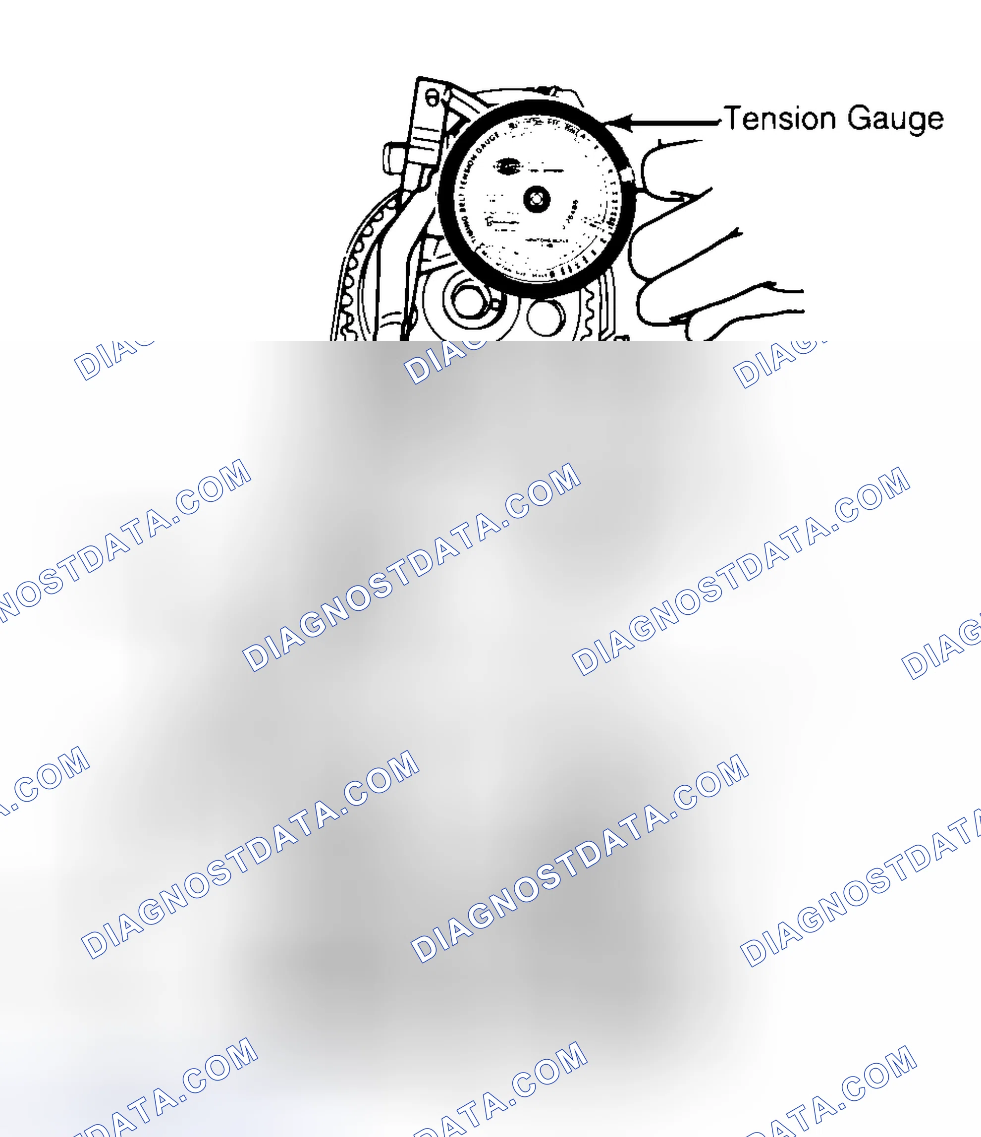 Scheme 3: Adjusting Typical Timing Belt Tension