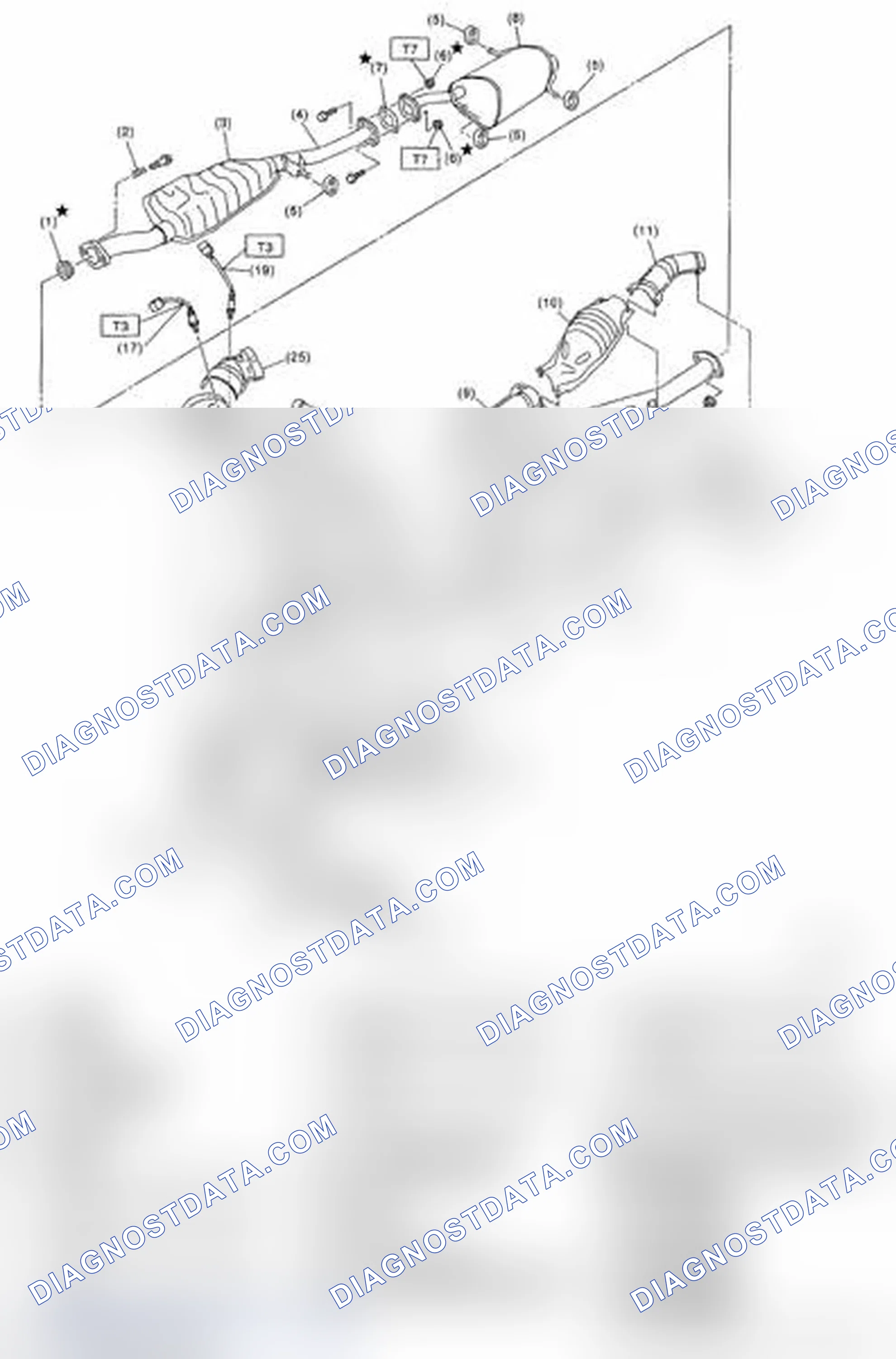 Scheme 3: Identifying Exhaust System Components