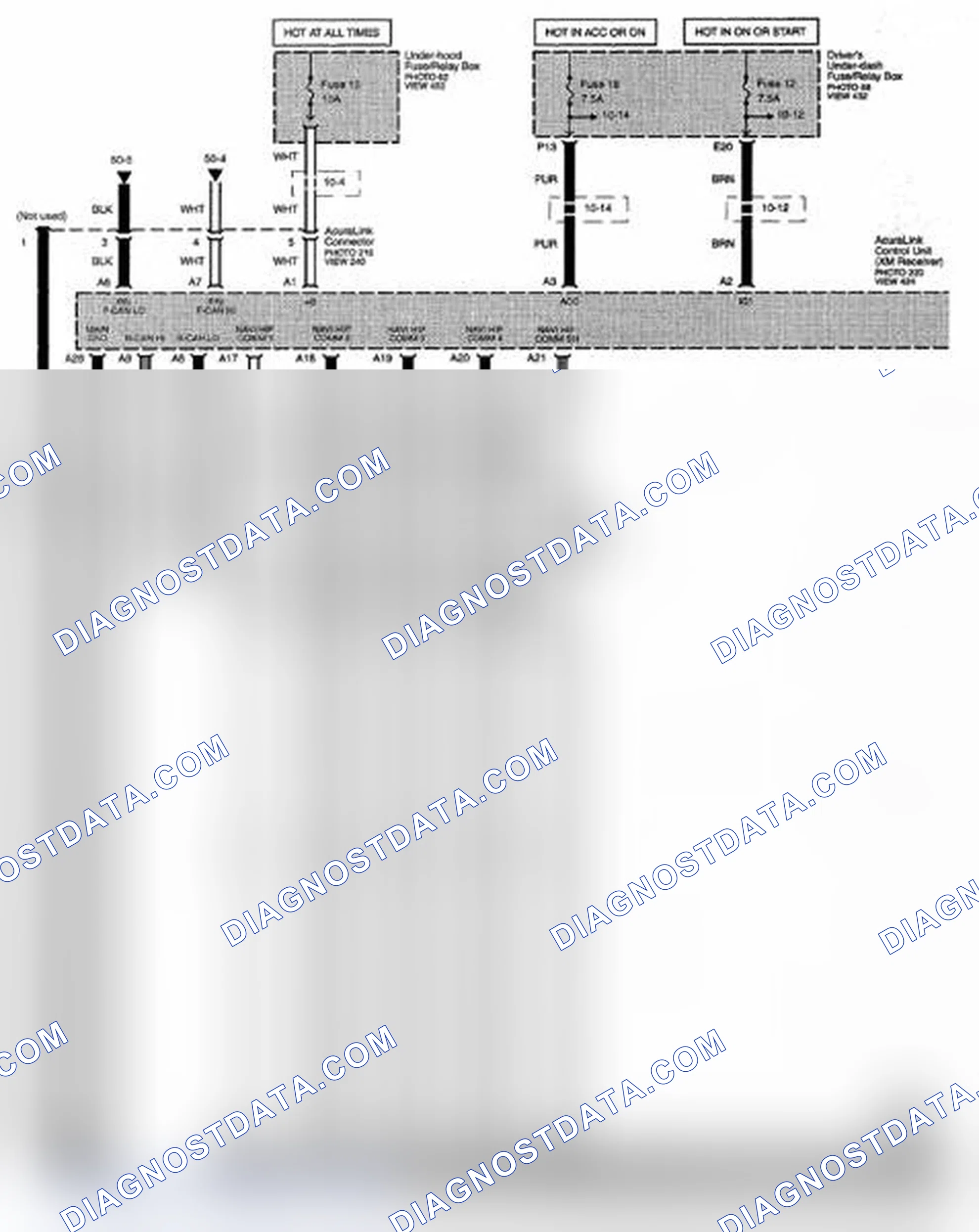 Scheme 346: AcuraLink Circuit Diagram (Page 153)