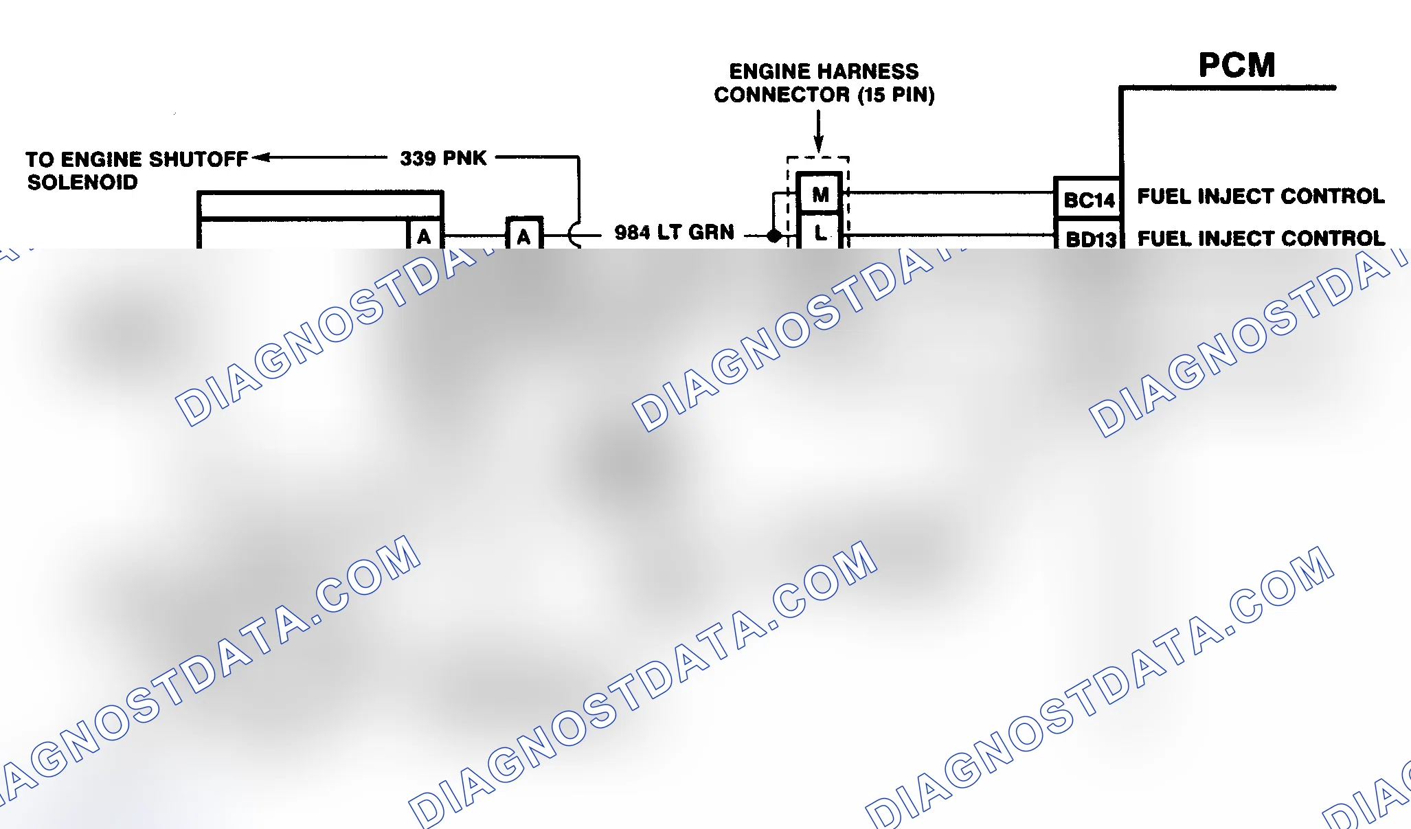Scheme 140: Chart A-3, Circuit Diagram (C & K Series Diesel) Courtesy of General Motors Corp.