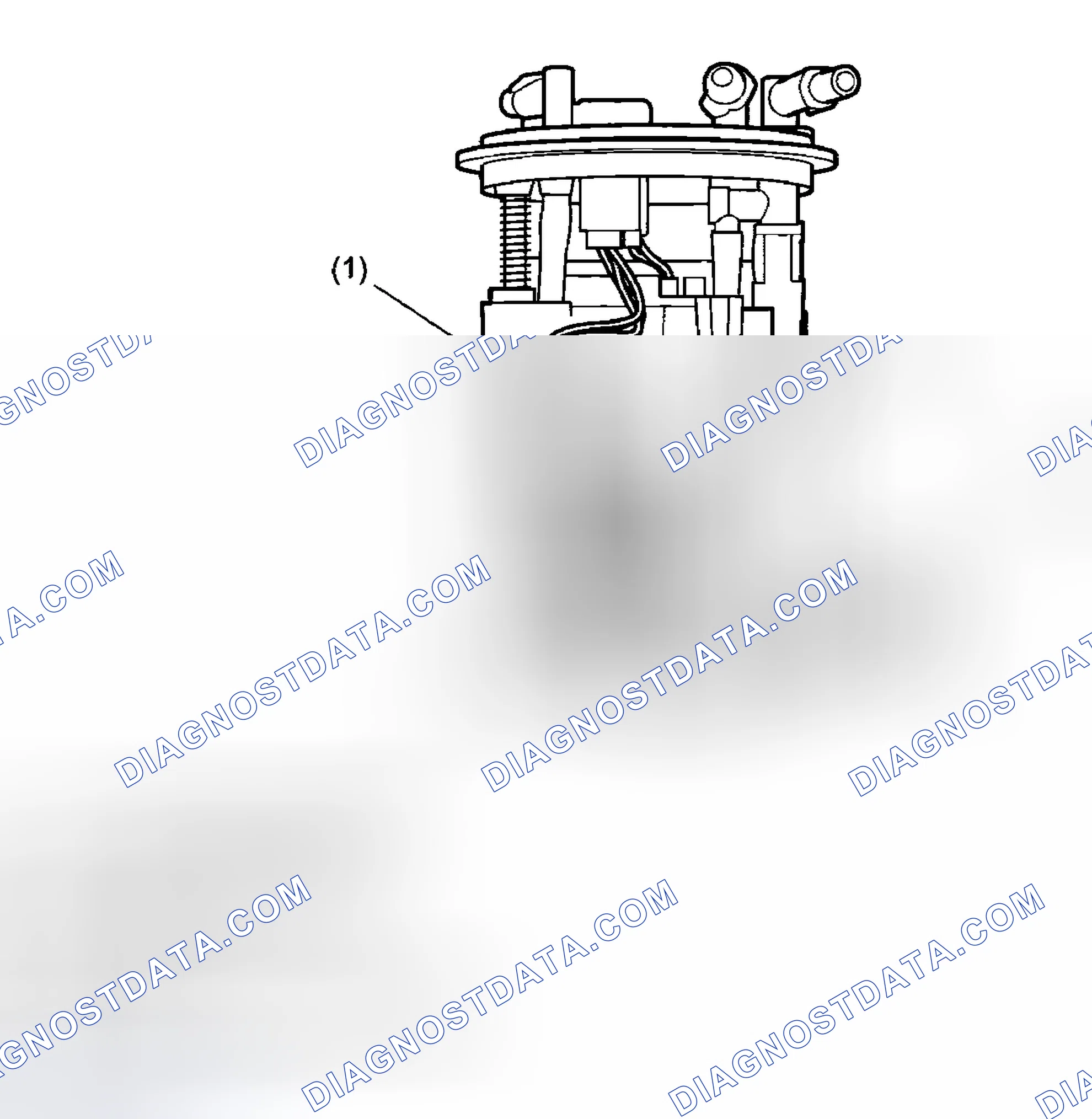 Scheme 61: FUEL LEVEL SENSOR