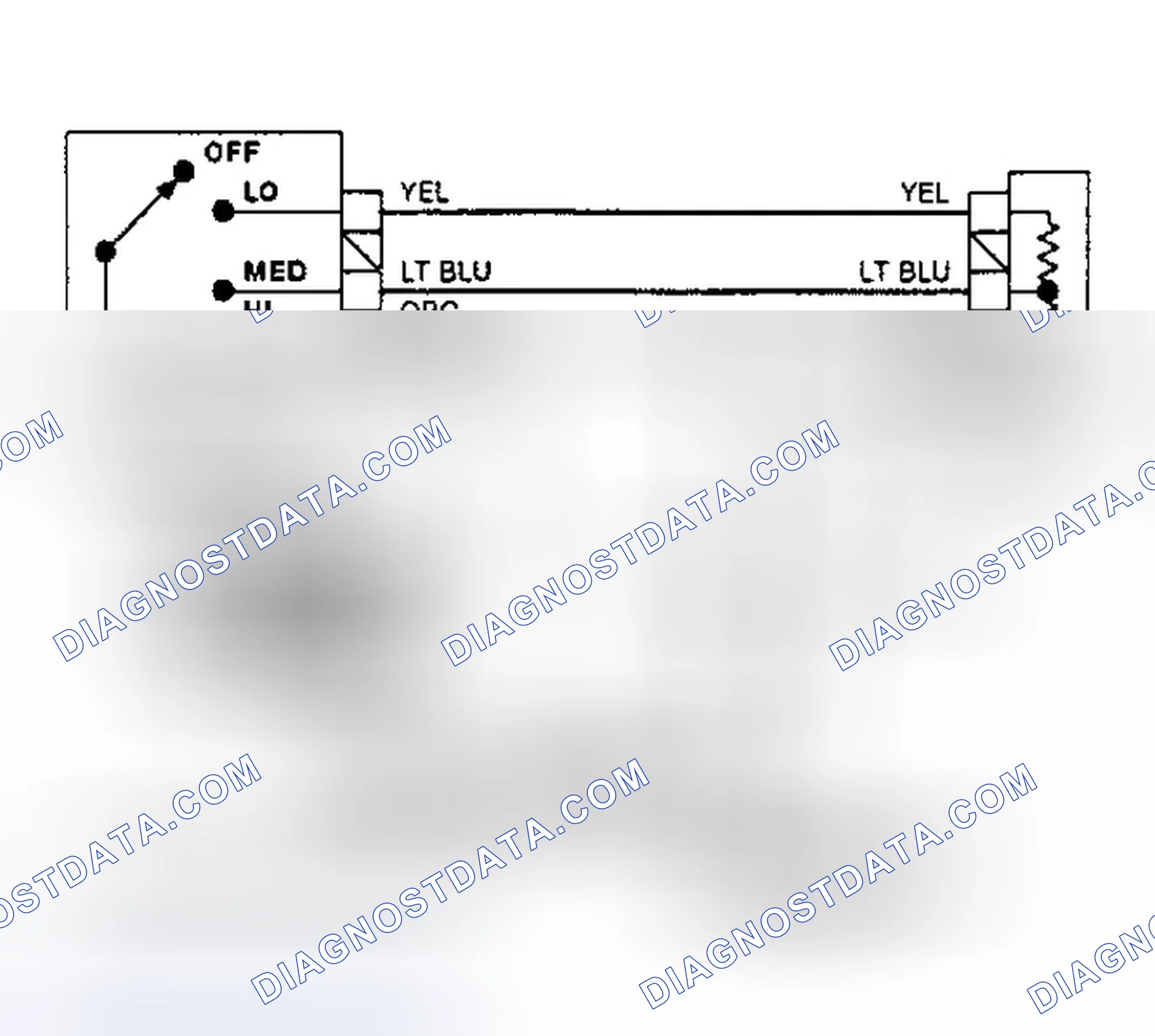 Fig. 3: Front Heater System Wiring Diagram