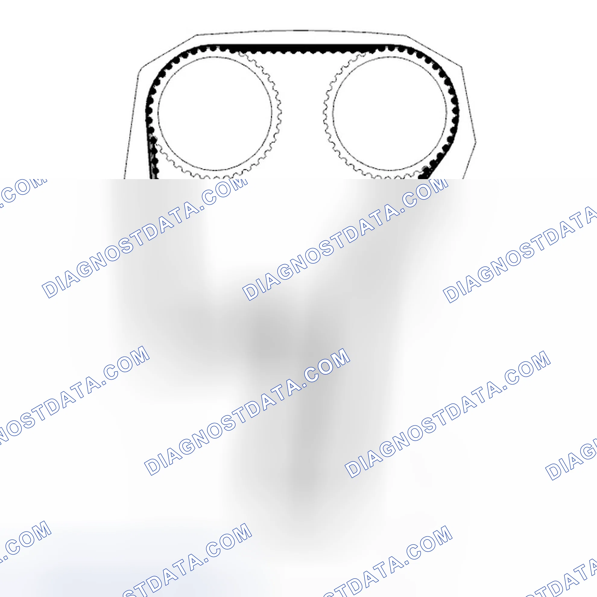 Scheme 466: Installing the timing belt