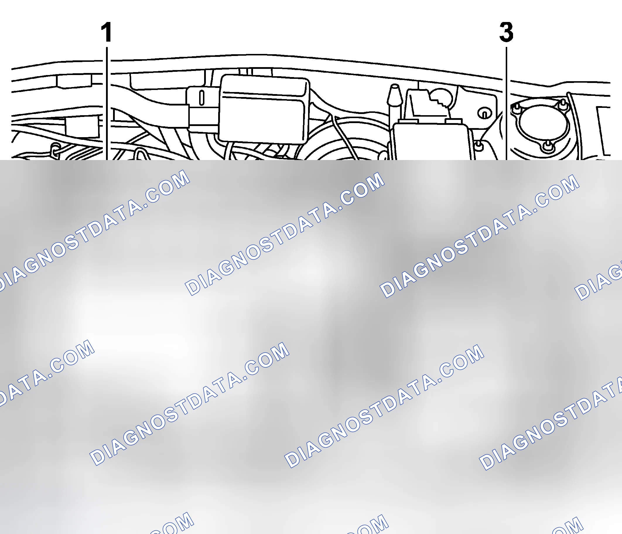 Scheme 606: Valve gear, to remove (in car)