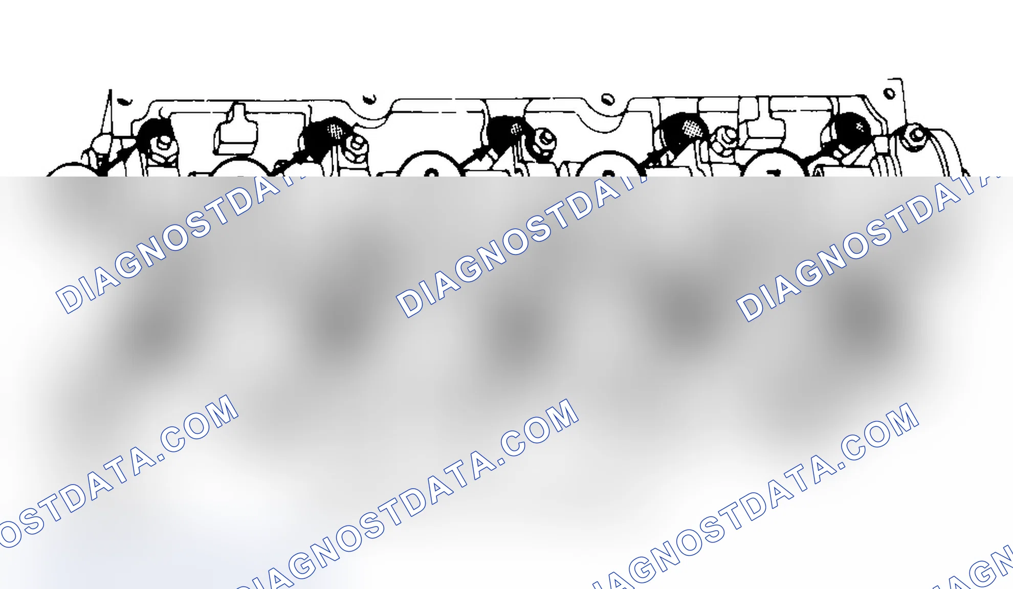 Scheme 7: Typical Cylinder Head Tightening or Loosening Sequence