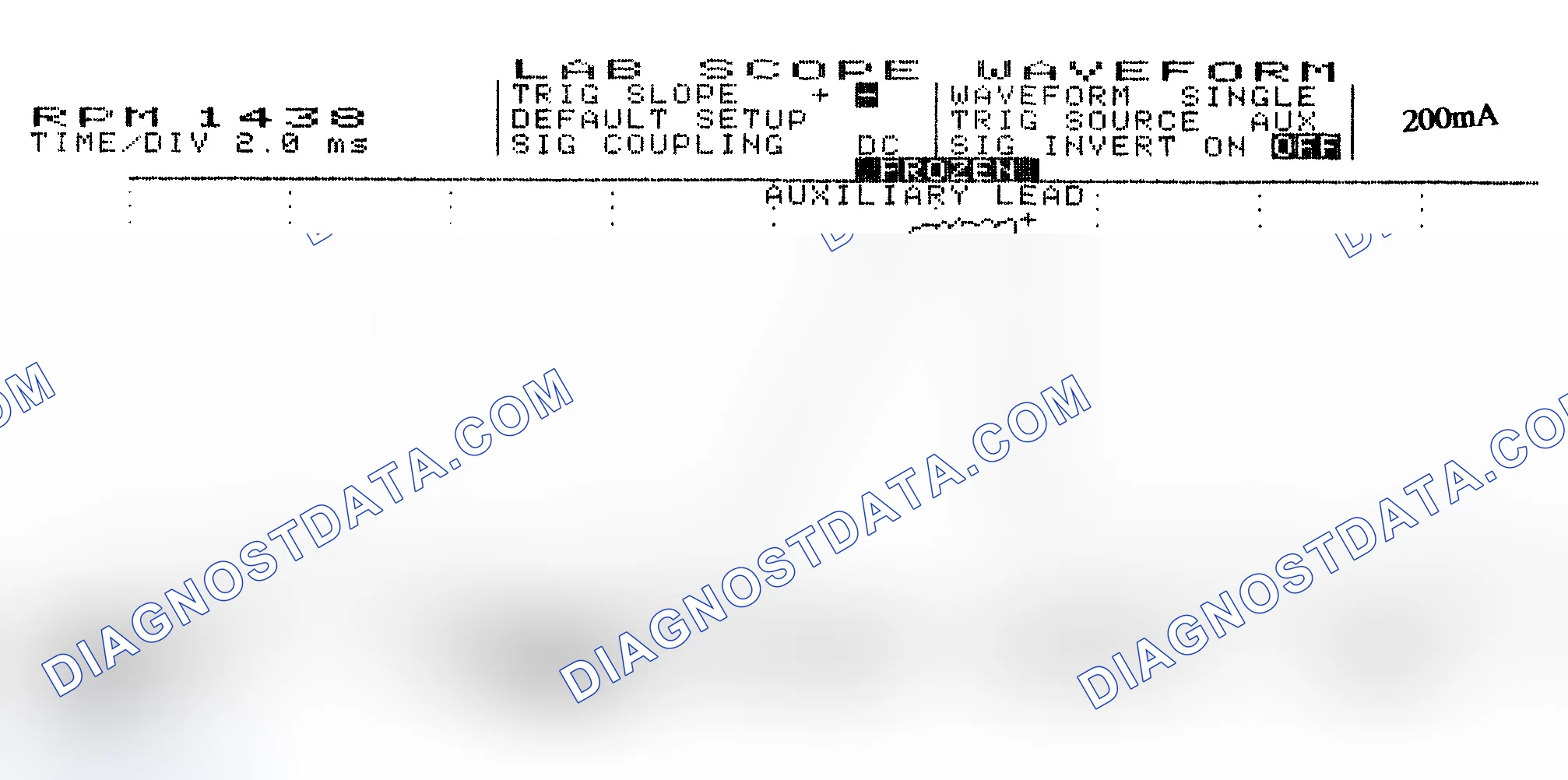 Scheme 15: Single Injector w/Normal Current Flow - Current Pattern
