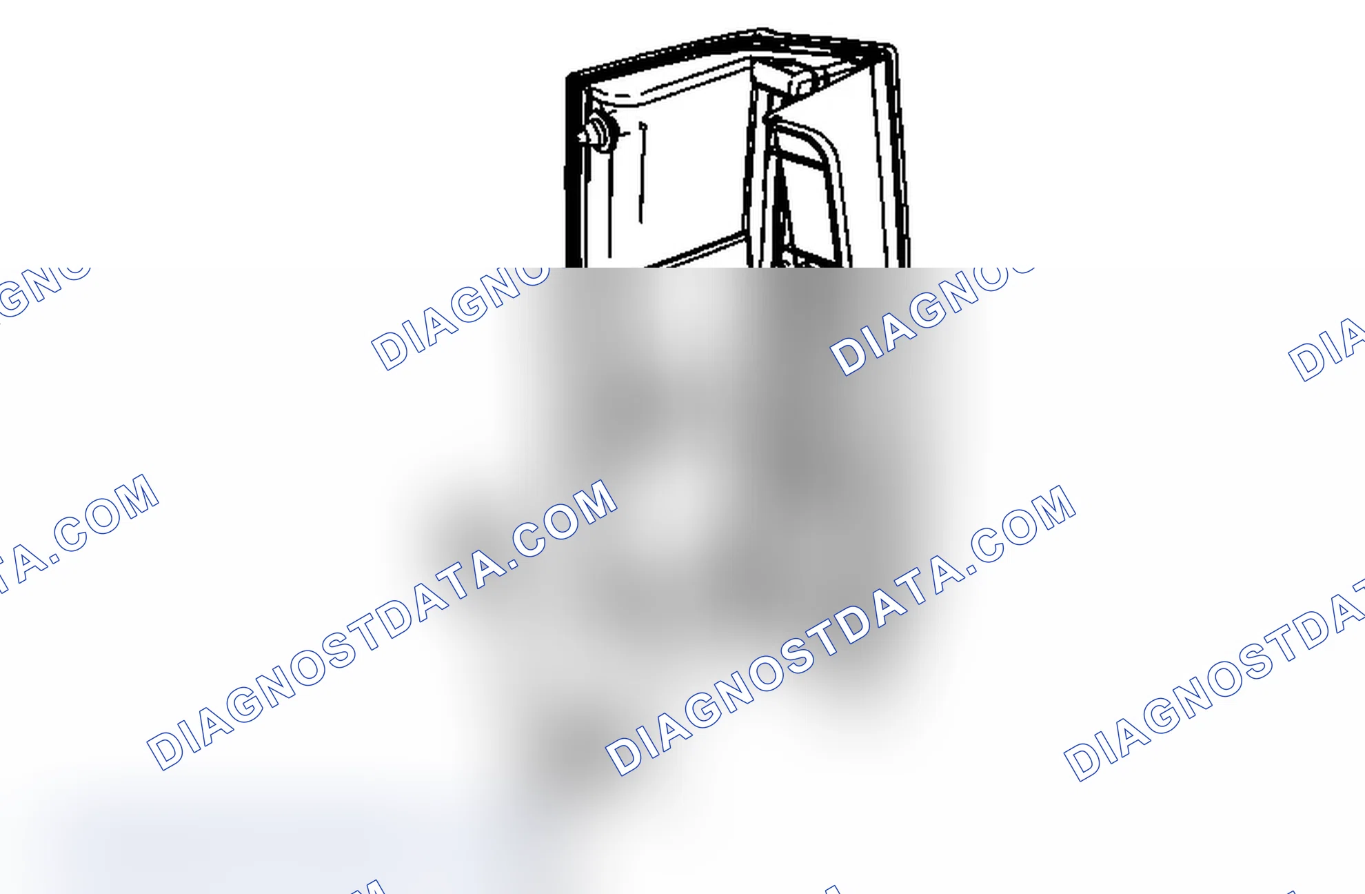 Scheme 55: Rear Fog Lamp Bulb Replacement (Cadillac Export)
