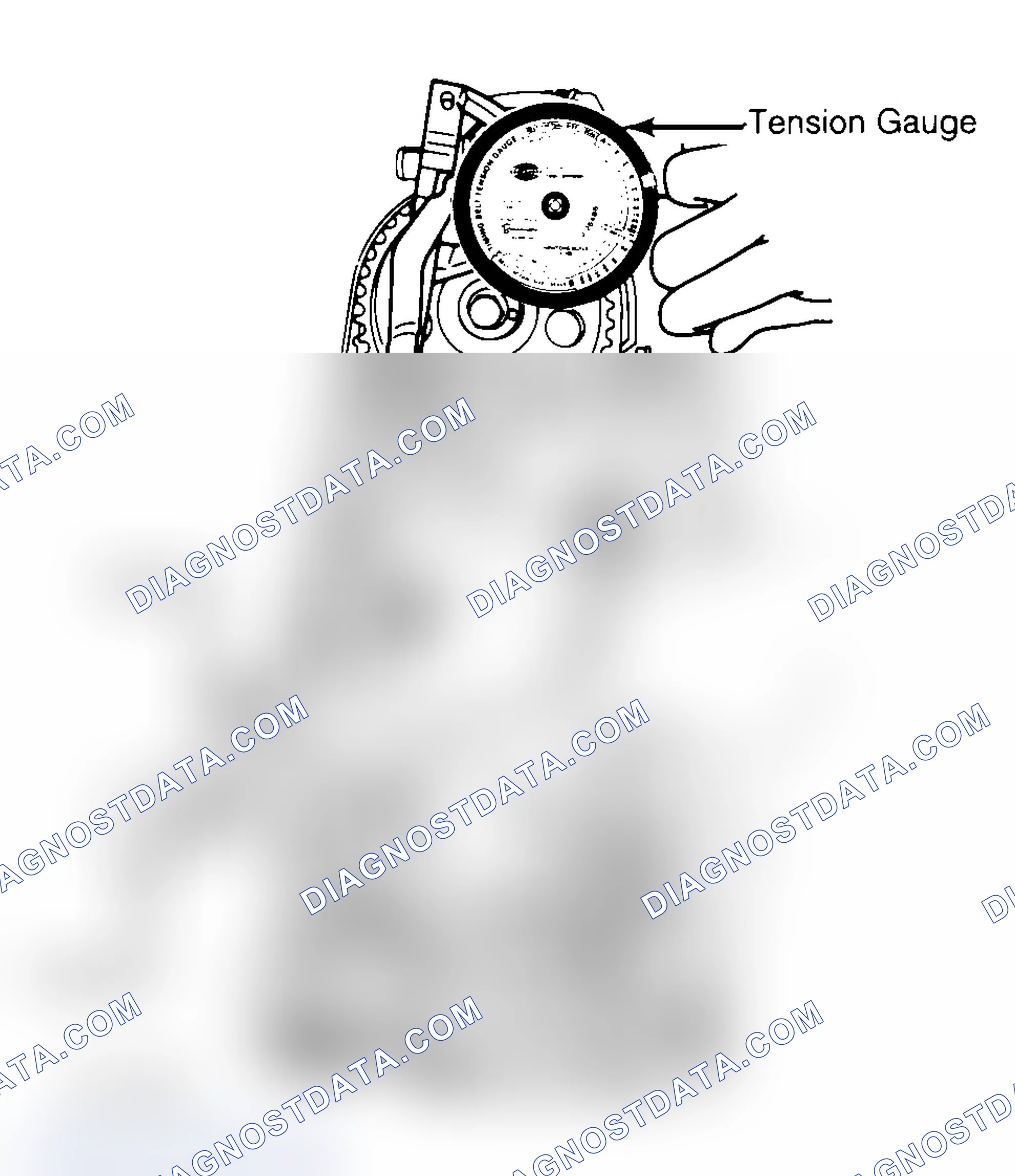 Scheme 3: Adjusting Typical Timing Belt Tension
