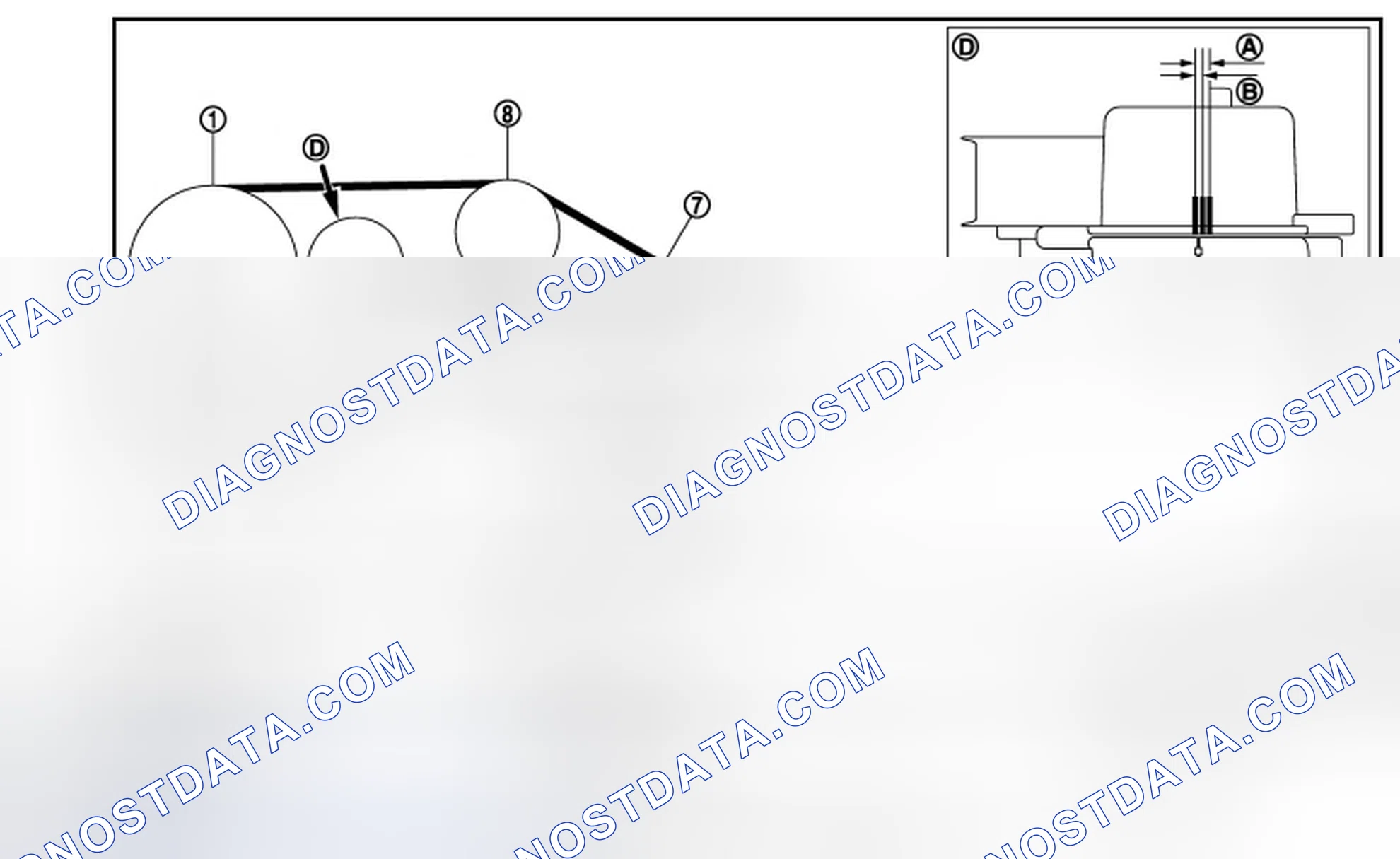 Scheme 59: DRIVE BELT: Exploded View
