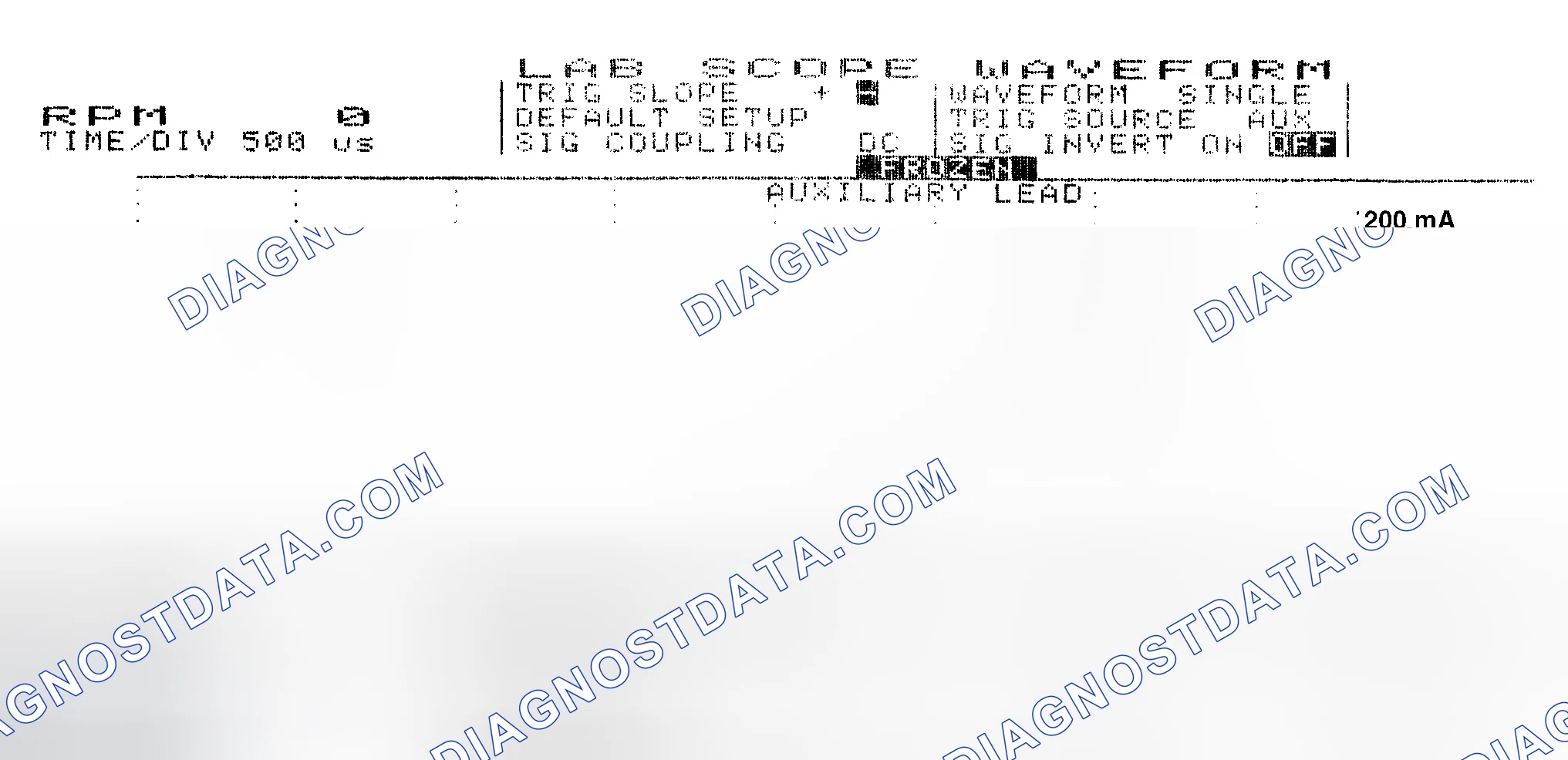 Scheme 17: Single Injector w/Normal Current Flow - Current Pattern