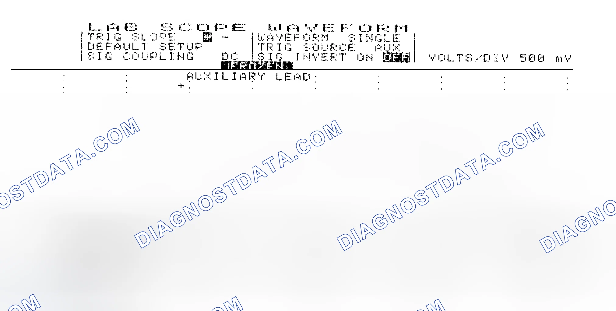Scheme 14: Single Injector w/Excessive Current Flow - Current Pattern