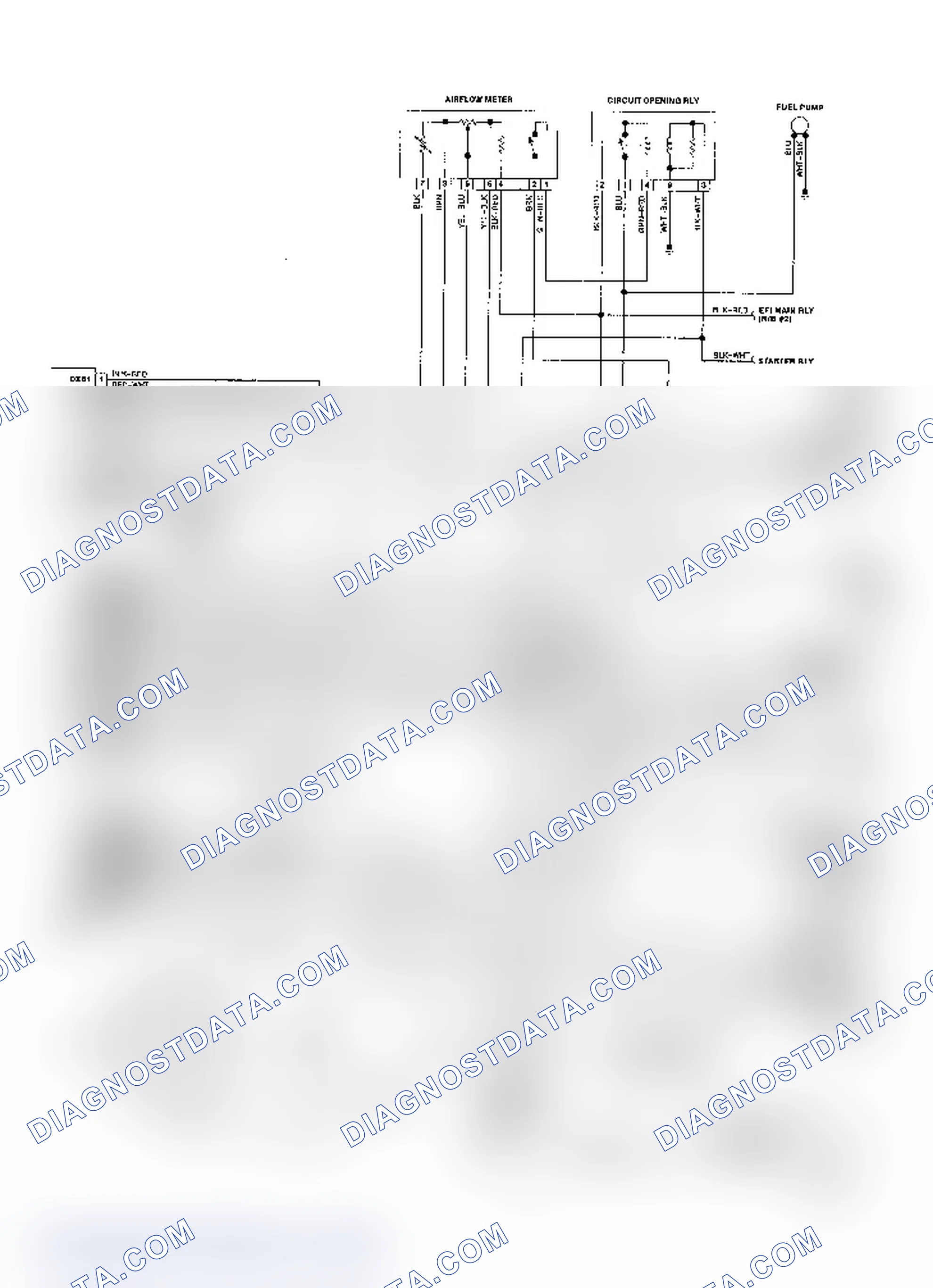 Scheme 156: Wiring Diagram (Corolla - Except FX-16)
